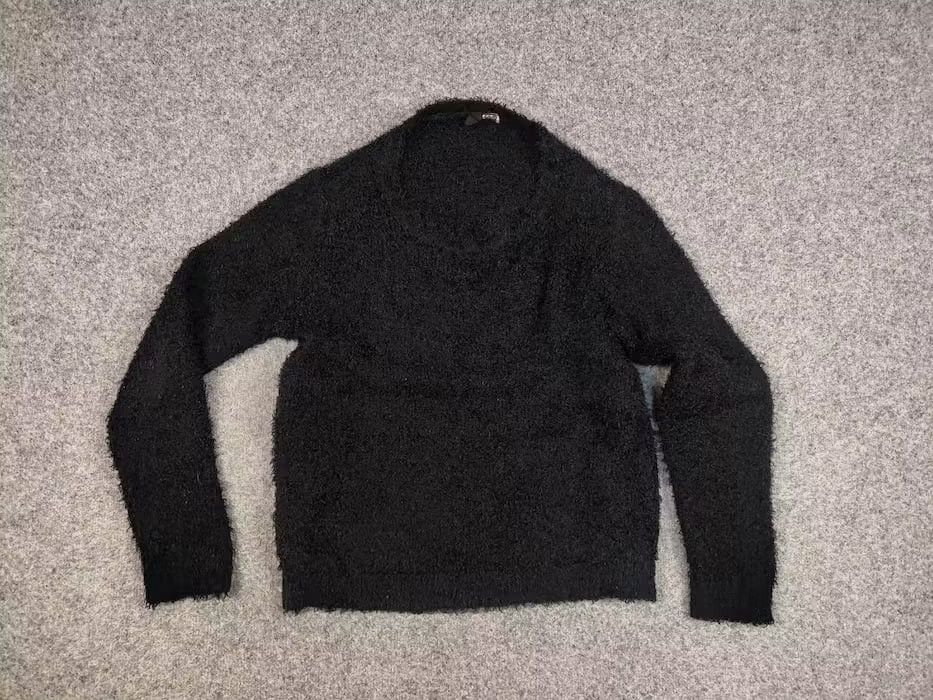 Other Vintage 90's Japanese Black Mohair Style Fuzzy Sweater Y2K Size US S / EU 44-46 / 1 - 7 Thumbnail