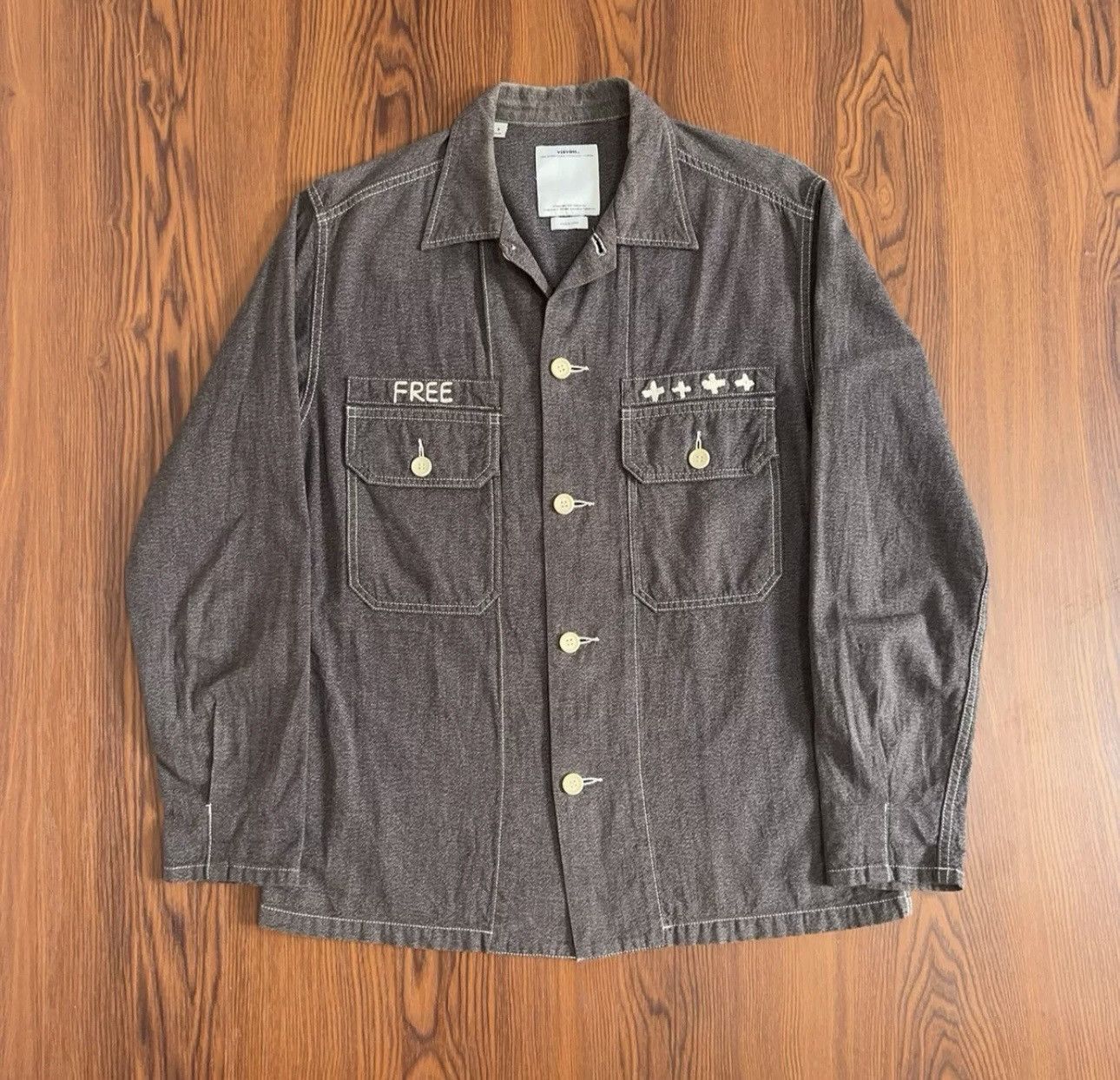 Visvim VisvimVisvim Kurtz Shirt-2504 Size US L / EU 52-54 / 3 - 9 Thumbnail