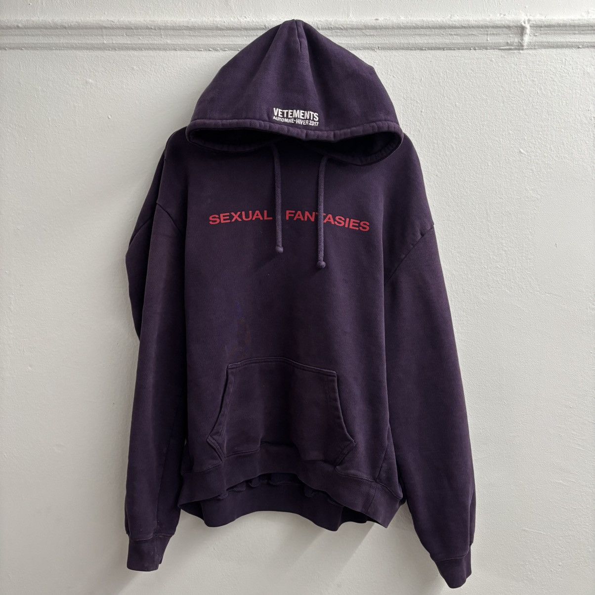 Vetements Sexual Fantasies Hoodie 2017 | eBay