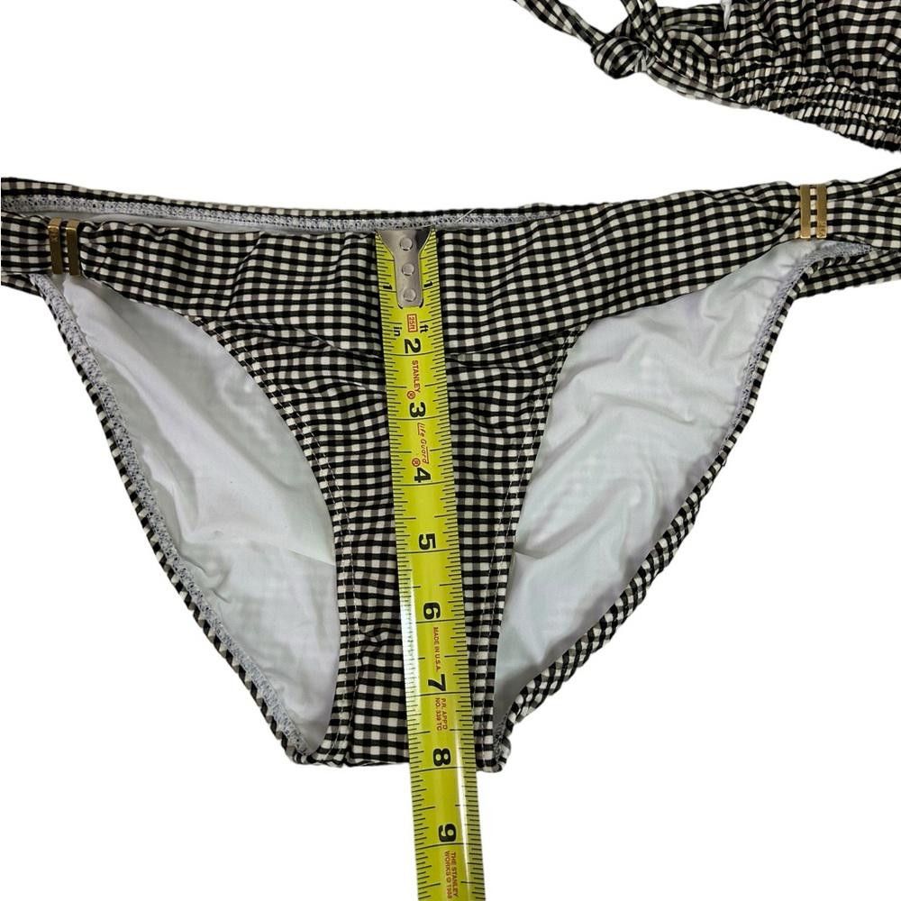 Designer Vix l NWT Gingham Bia Tube Triangle Bikini Large/DD Size ONE SIZE - 5 Thumbnail
