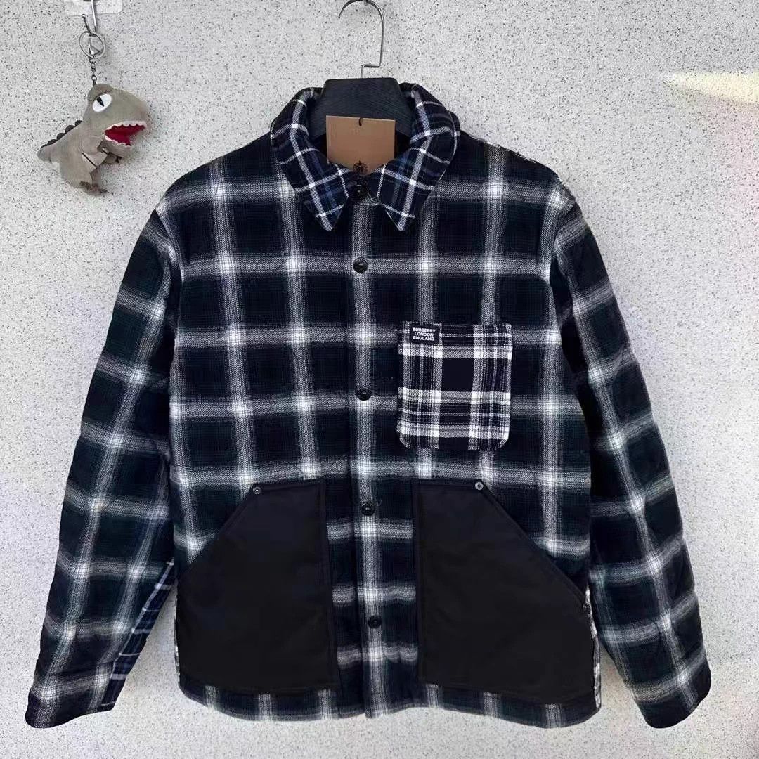 Burberry Burberry slogan panel puffer jacket M new dust bag Size US M / EU 48-50 / 2 - 1 Thumbnail