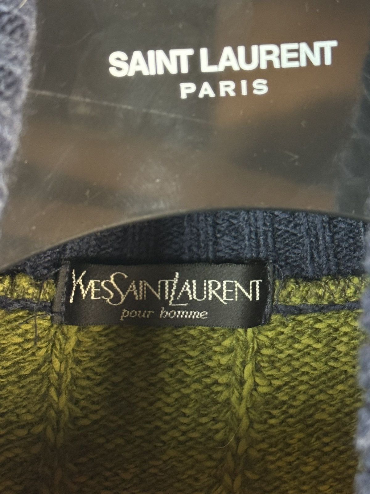 Yves Saint Laurent 🇮🇹Wool YSL Sweater Soft Knitted YSL Turtleneck Knit Size US L / EU 52-54 / 3 - 5 Thumbnail