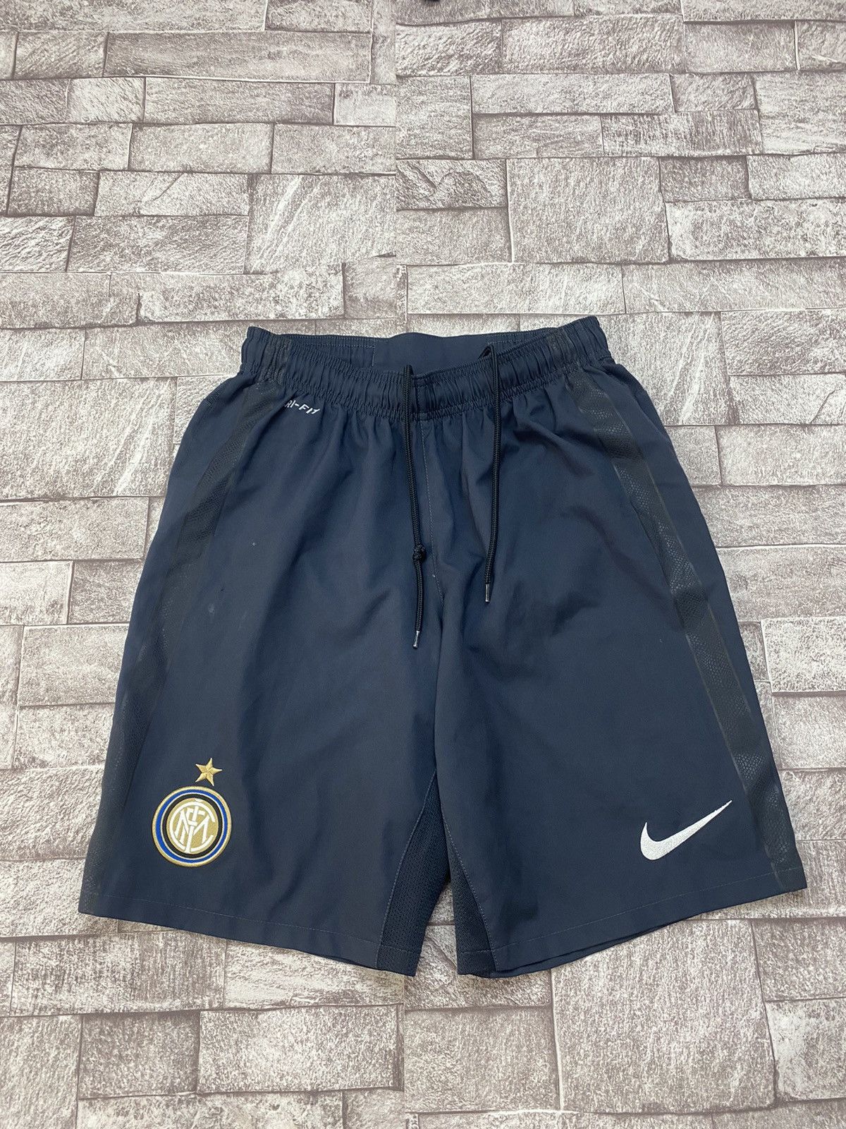 Nike × Vintage Nike Inter Milan Football Soccer Shorts Nike Size S Size US 31 - 4 Thumbnail