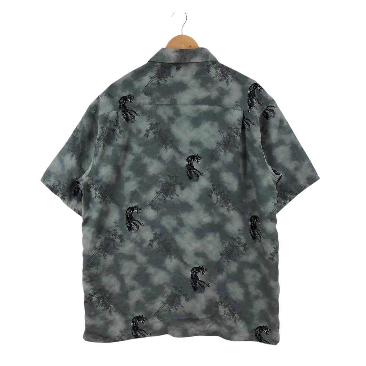 Vintage Vintage STEVENSON RAYON PANTHER Hawaii Rayon Shirt Size US L / EU 52-54 / 3 - 4 Thumbnail