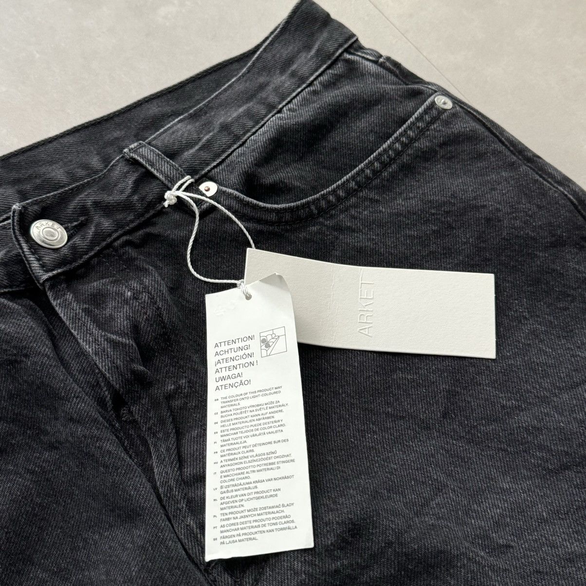 Arket Arket Loose Jeans Washed Black 32/34 Size US 32 / EU 48 - 2 Thumbnail