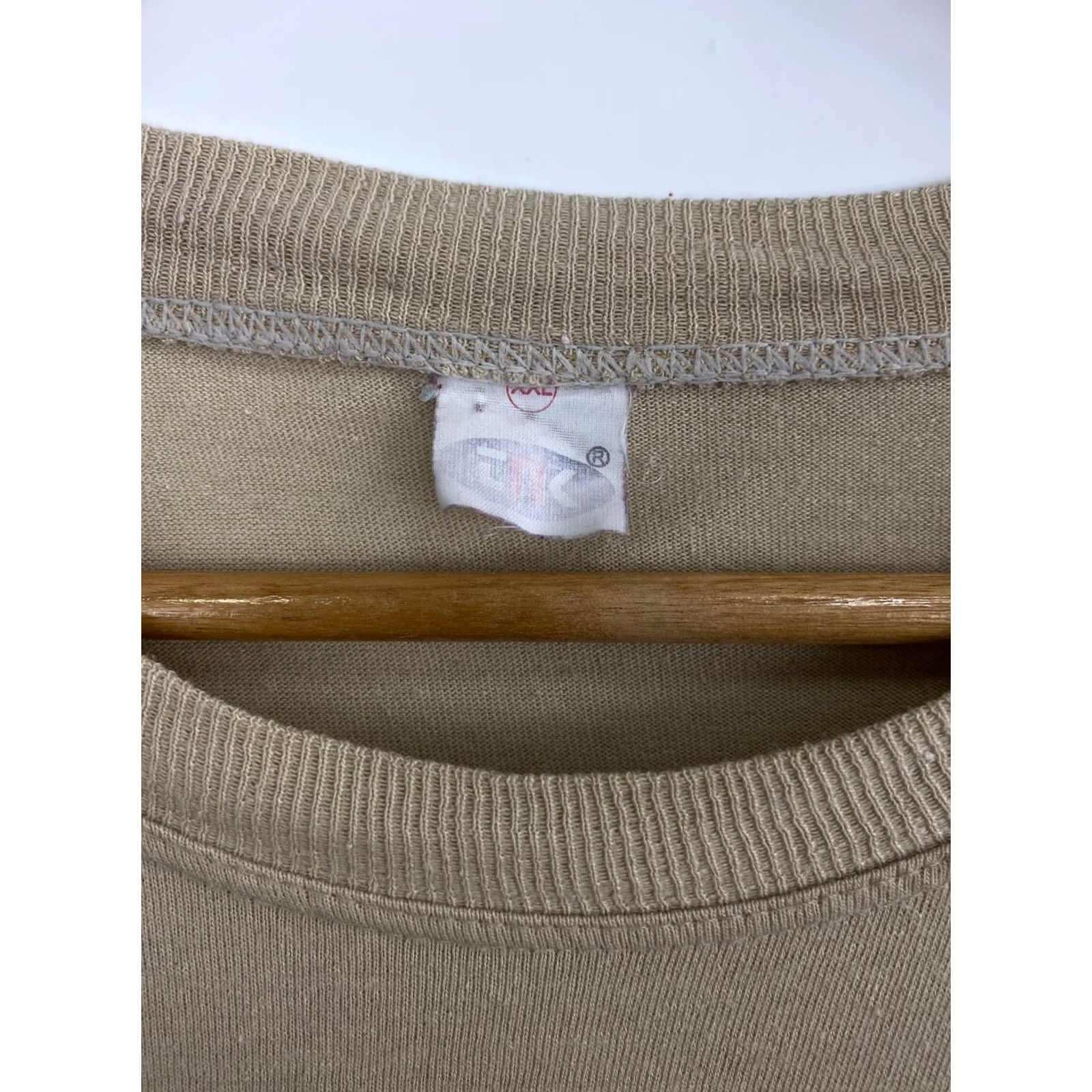 Vintage VINTAGE Cannabis Adihash T-Shirt 90s Beige XL/XXL Men Large Rare Y2K Hype Shirts Mens Size US XL / EU 56 / 4 - 5 Thumbnail