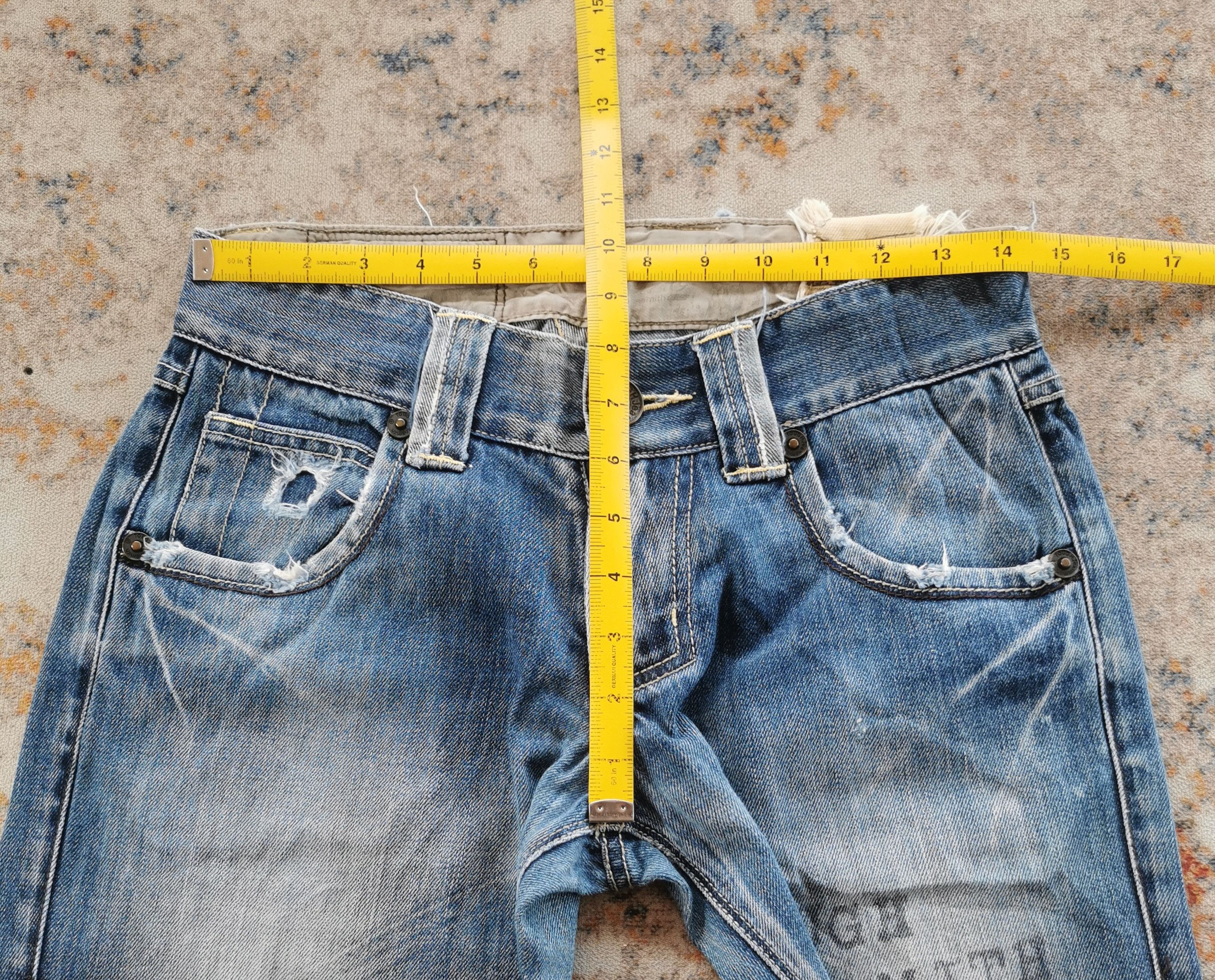 Le Grande Bleu (L.G.B.) Vintage TOUGH JEANSMITH hennessy Denim pants Size US 29 - 6 Thumbnail