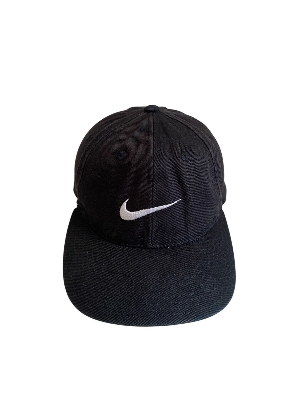 Nike VERY RARE NIKE CAP BIG LOGO SWOOSH Y2K 90s HYPE RETRO Size ONE SIZE - 1 Thumbnail