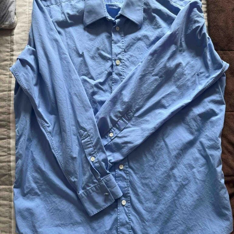 Hermes Hermes Blue shirt Size US L / EU 52-54 / 3 - 1 Thumbnail