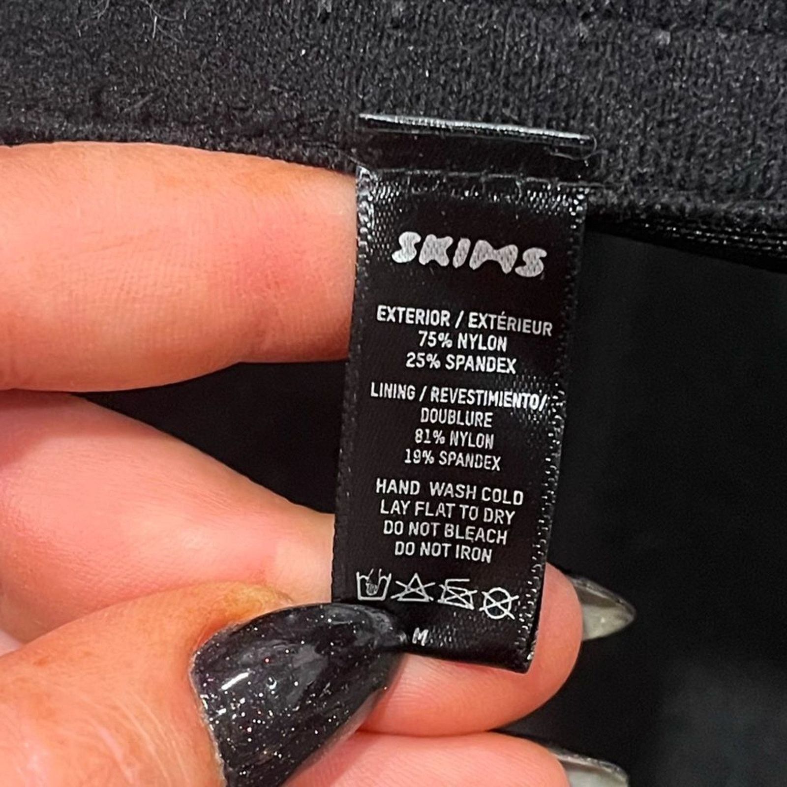 SKIMS Skims Body Shaper Waist Shapewear Corset Black Size M Size M / US 6-8 / IT 42-44 - 3 Thumbnail