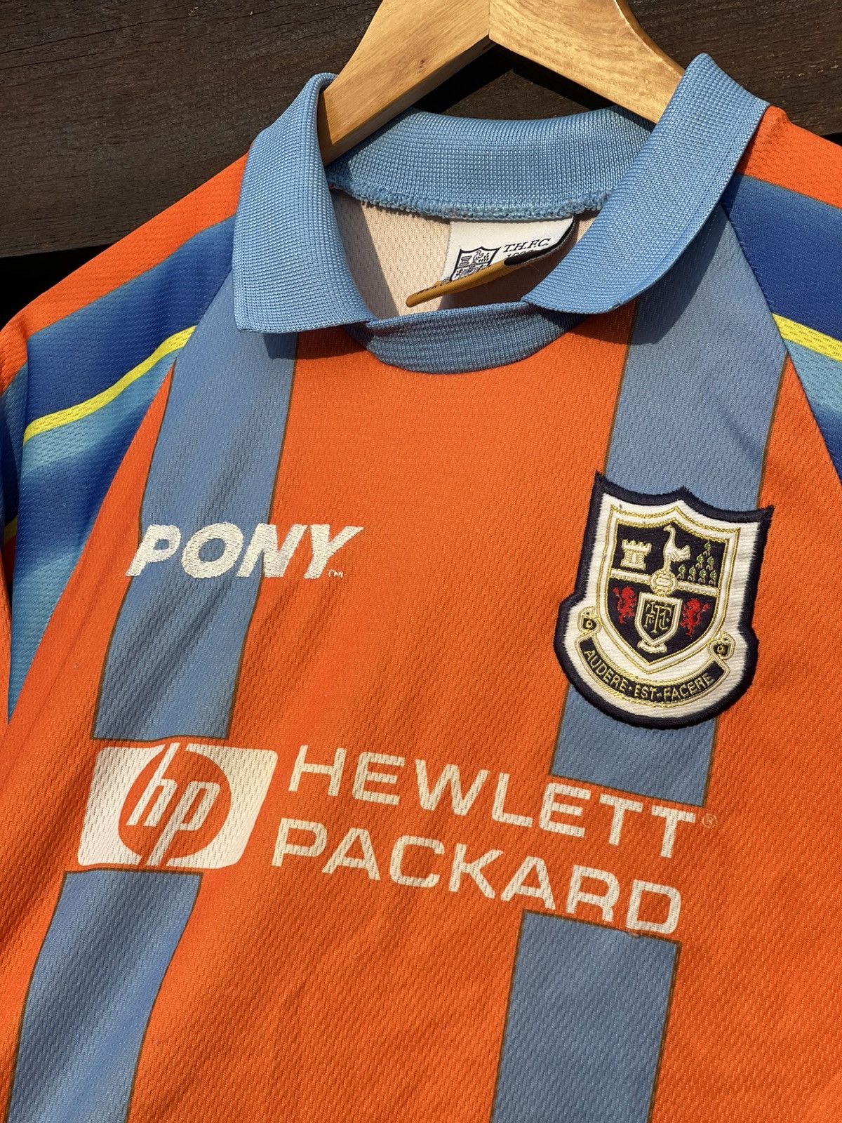 90’s PONY Tottenham long sleeve jersey vintage