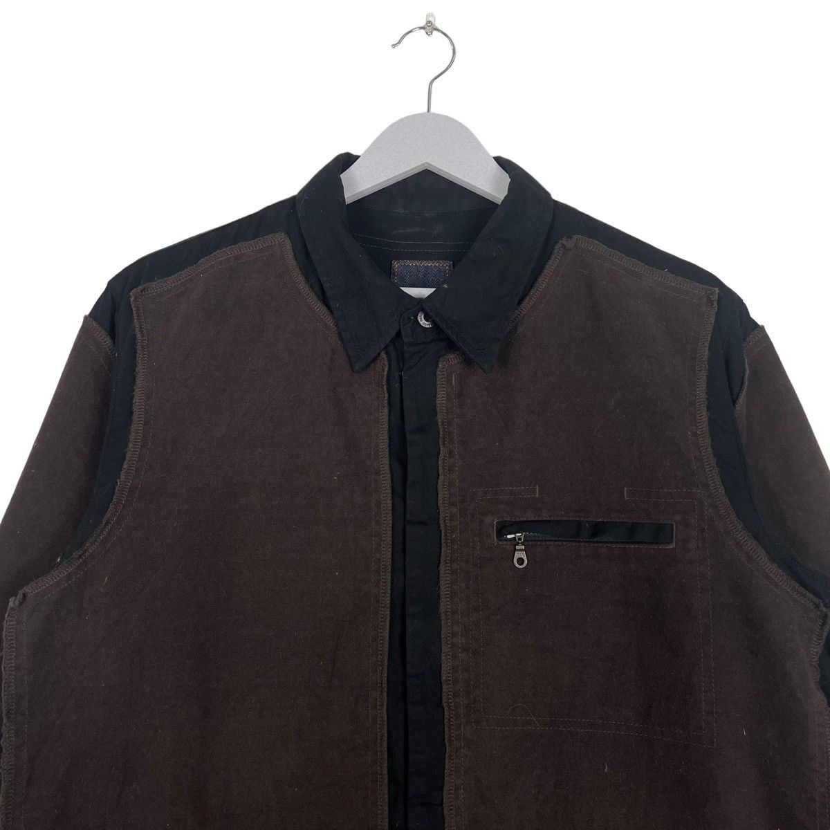 Marithe + Francois Girbaud × Vintage 💥MFG ARCHIVE ZIPPER PATCH JACKET Size US L / EU 52-54 / 3 - 3 Thumbnail