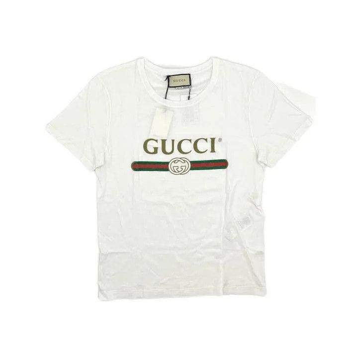 Gucci Gucci Gucci Vintage Logo Short Sleeve T-Shirt -2506 Size US M / EU 48-50 / 2 - 1 Thumbnail
