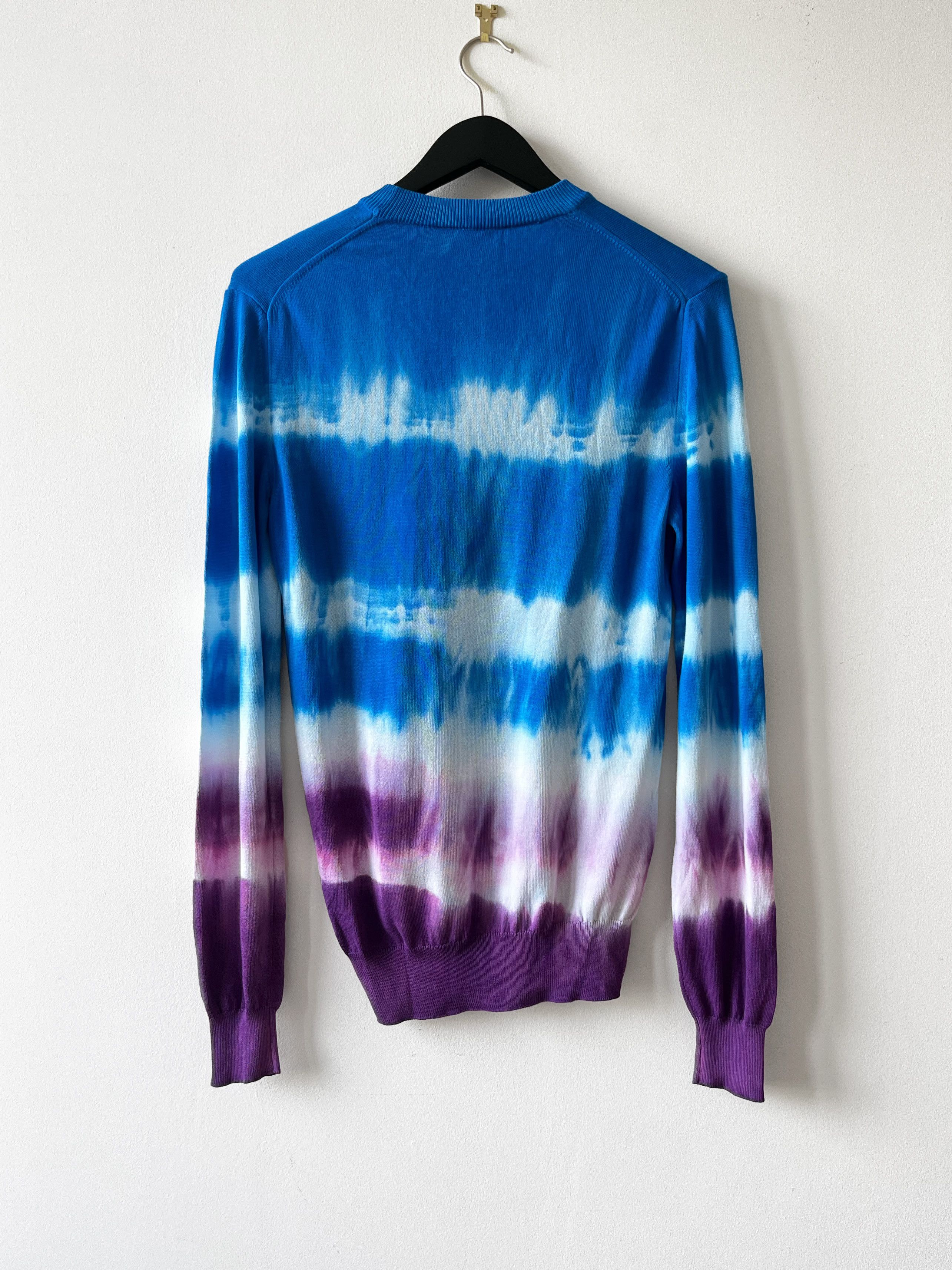 Dolce & Gabbana Dolce & Gabbana tie dye knit sweater Size US XL / EU 56 / 4 - 2 Thumbnail