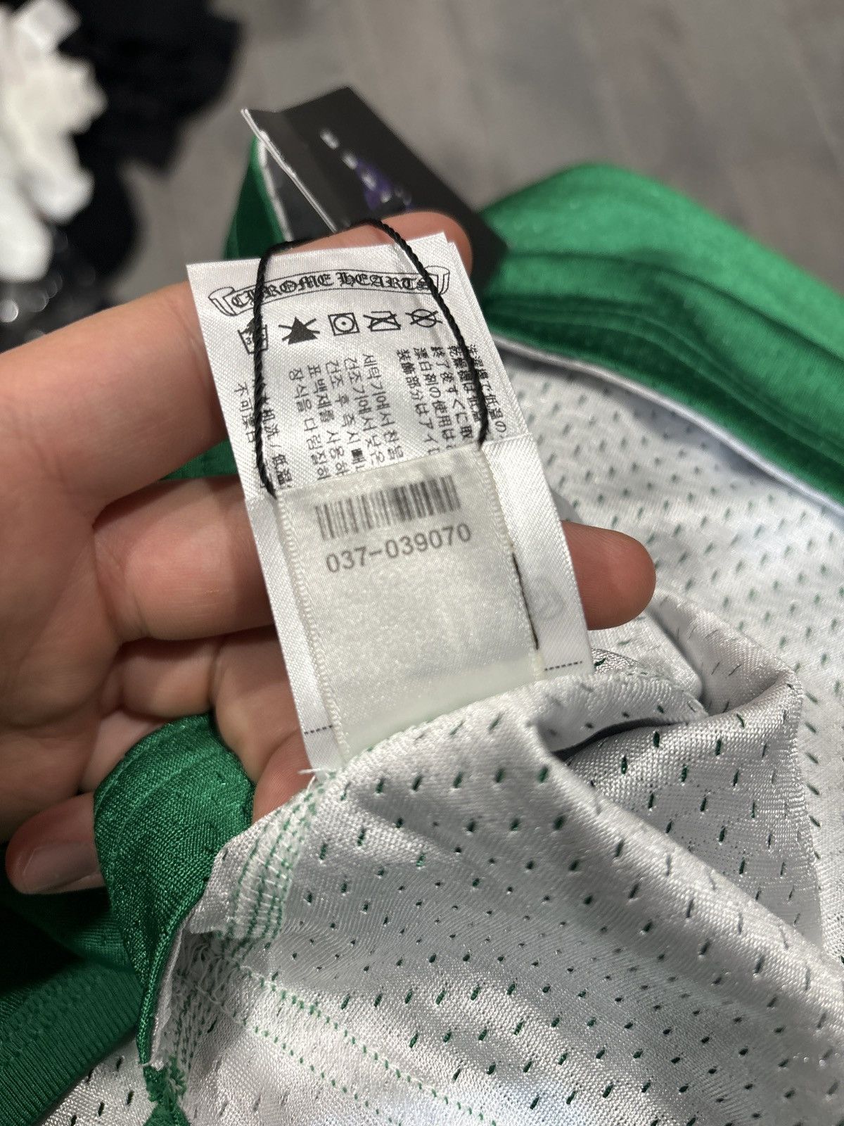 Chrome Hearts Chrome Hearts Green Reversible Jersey Size US XXL / EU 58 / 5 - 2 Thumbnail