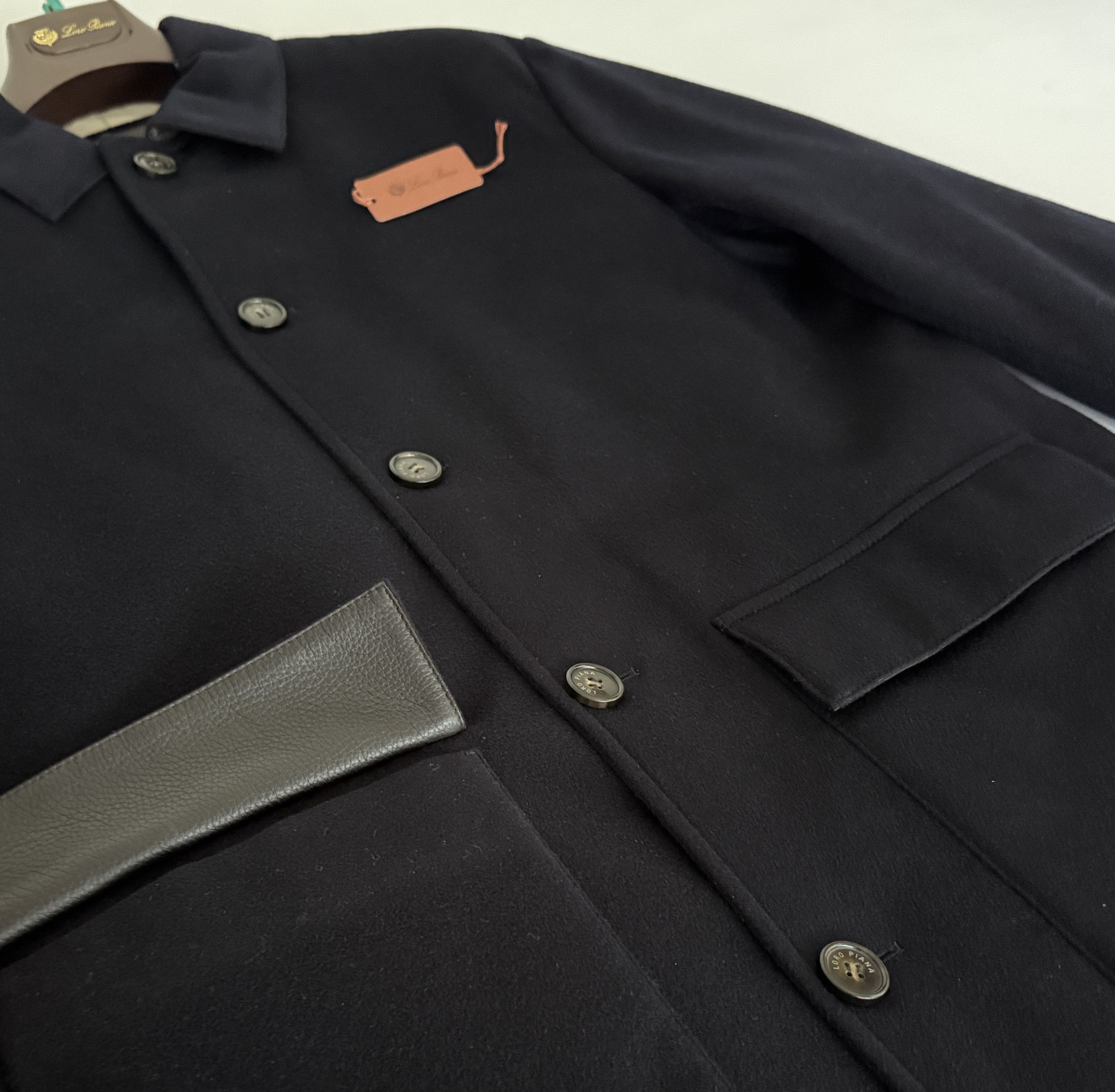 Loro Piana Carnaby Coat Cashmere Storm System Size US L / EU 52-54 / 3 - 4 Thumbnail