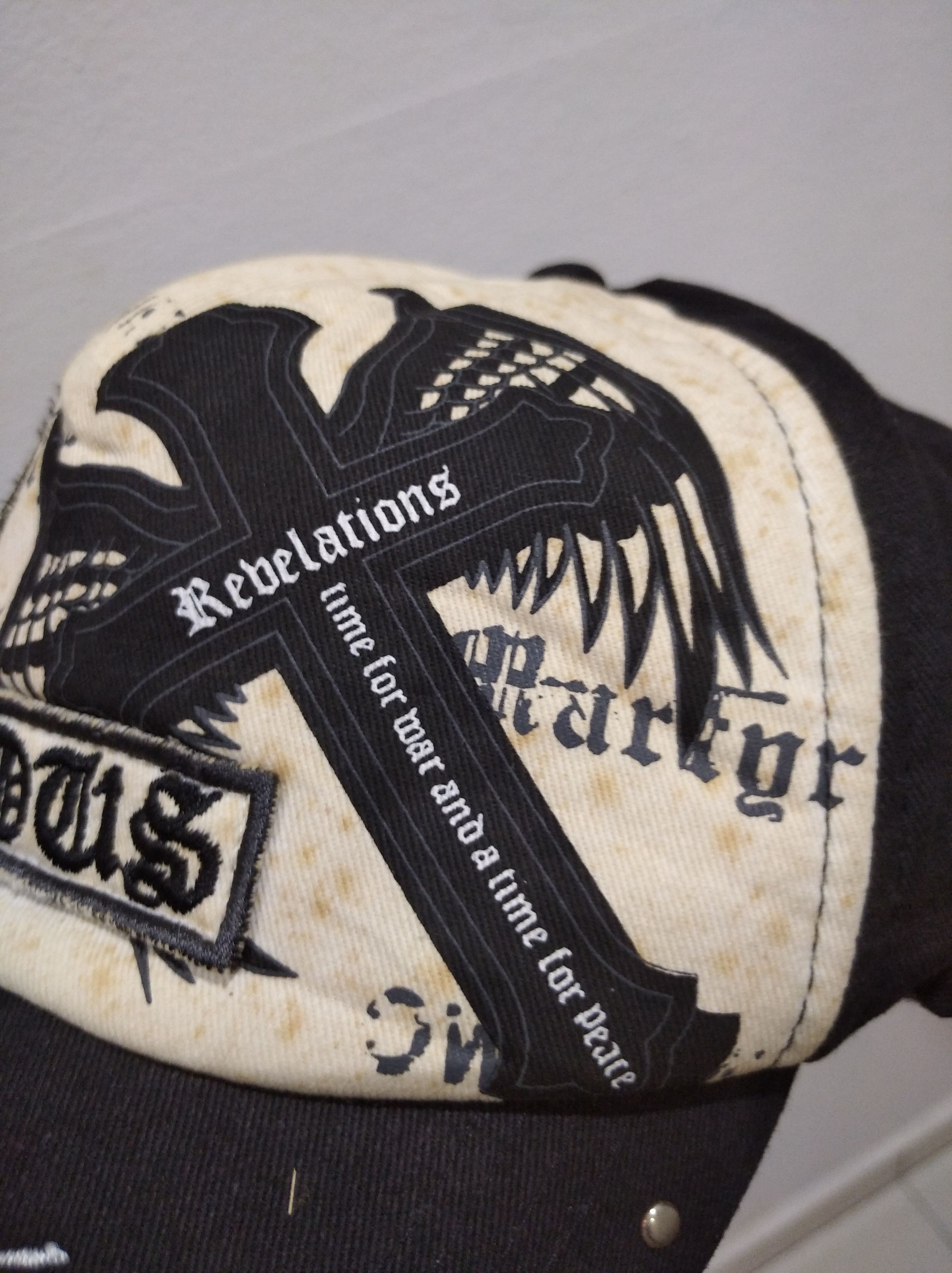 Band Tees × Exodus Vintage exodus band hats cap Size ONE SIZE - 4 Thumbnail