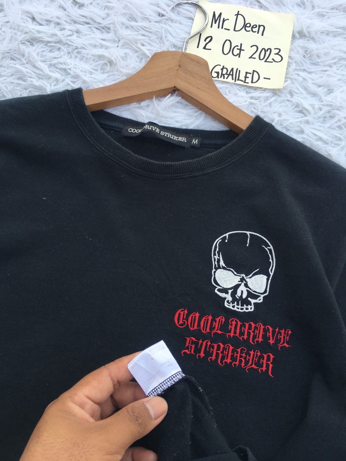 Japanese Brand Vintage Cool Drive Striker Skull Tshirt Size US M / EU 48-50 / 2 - 11 Thumbnail