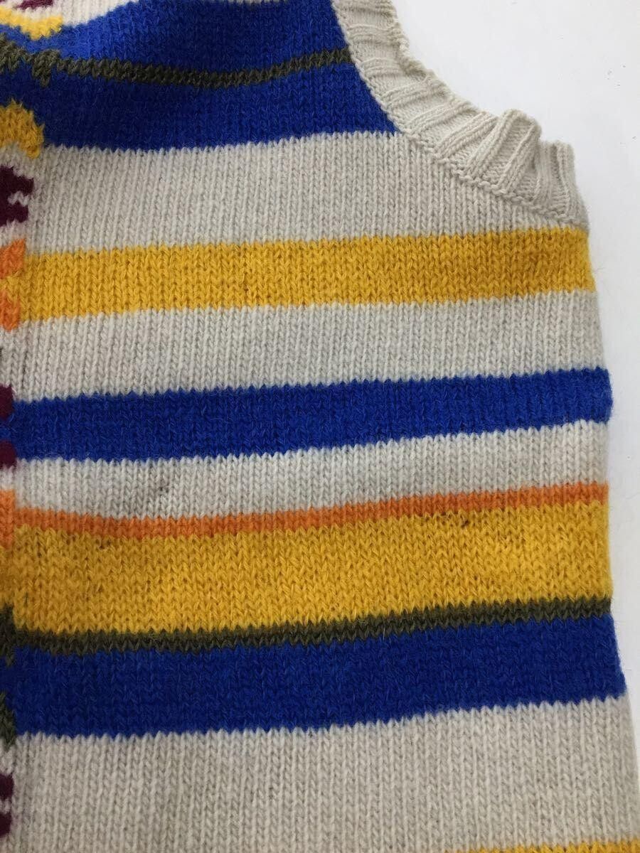 Dries Van Noten Reconstructed Striped Wool Knit Sweater Size US M / EU 48-50 / 2 - 4 Thumbnail