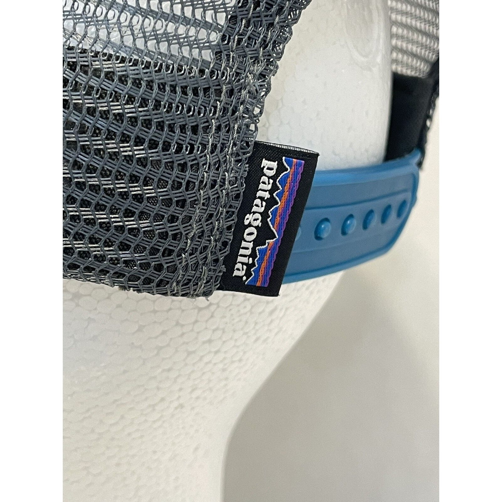 Patagonia Patagonia Ventura CA Trucker Hat Snapback Mesh Blue Gray Size ONE SIZE - 9 Thumbnail