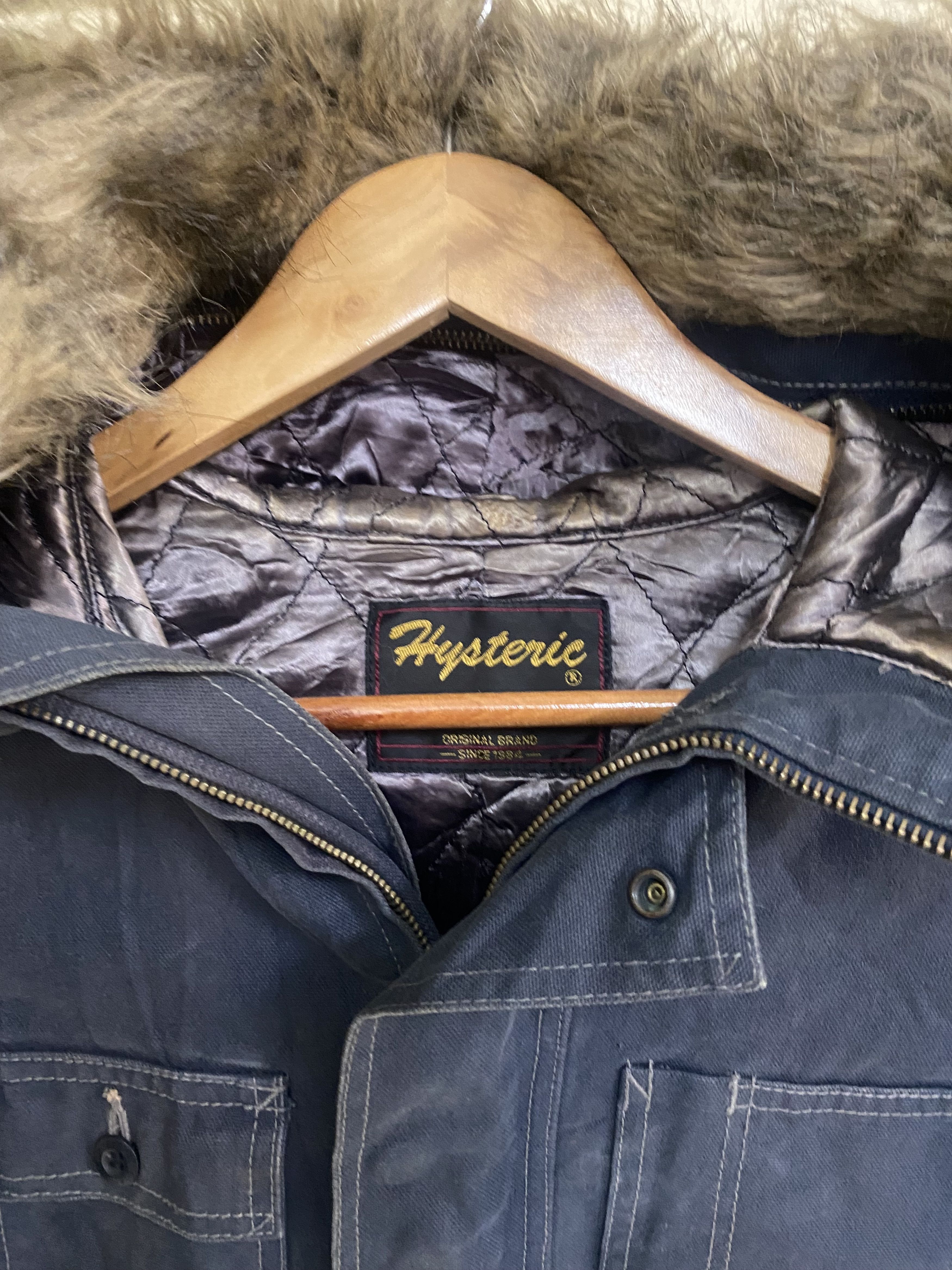 Hysteric Glamour Vintage Hysteric Glamour Sun Faded Duck Jacket Size US M / EU 48-50 / 2 - 3 Thumbnail