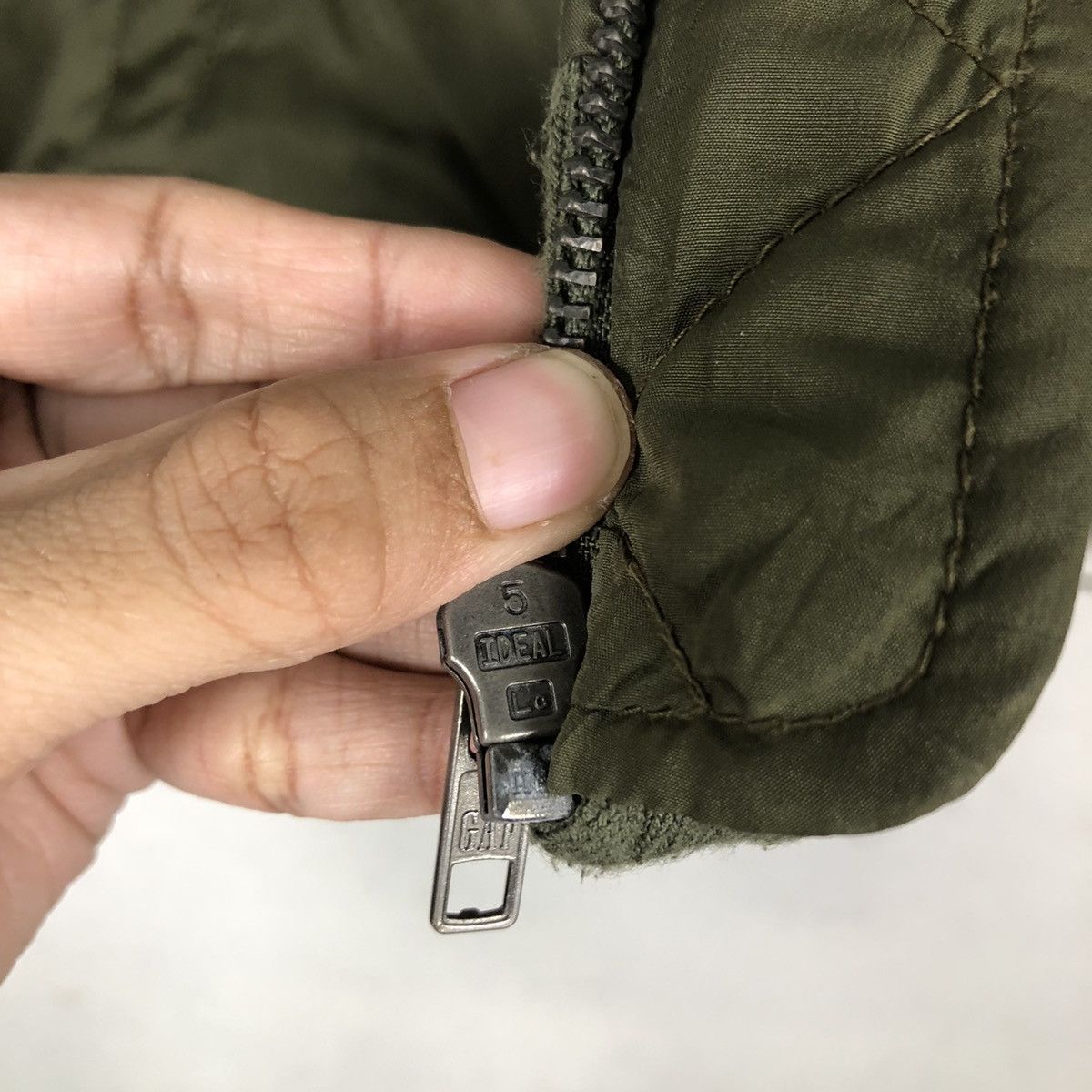 Japanese Brand 🔥Riot Riot Vintage Bomber Jacket Gap Military Colour Design Size US L / EU 52-54 / 3 - 17 Thumbnail