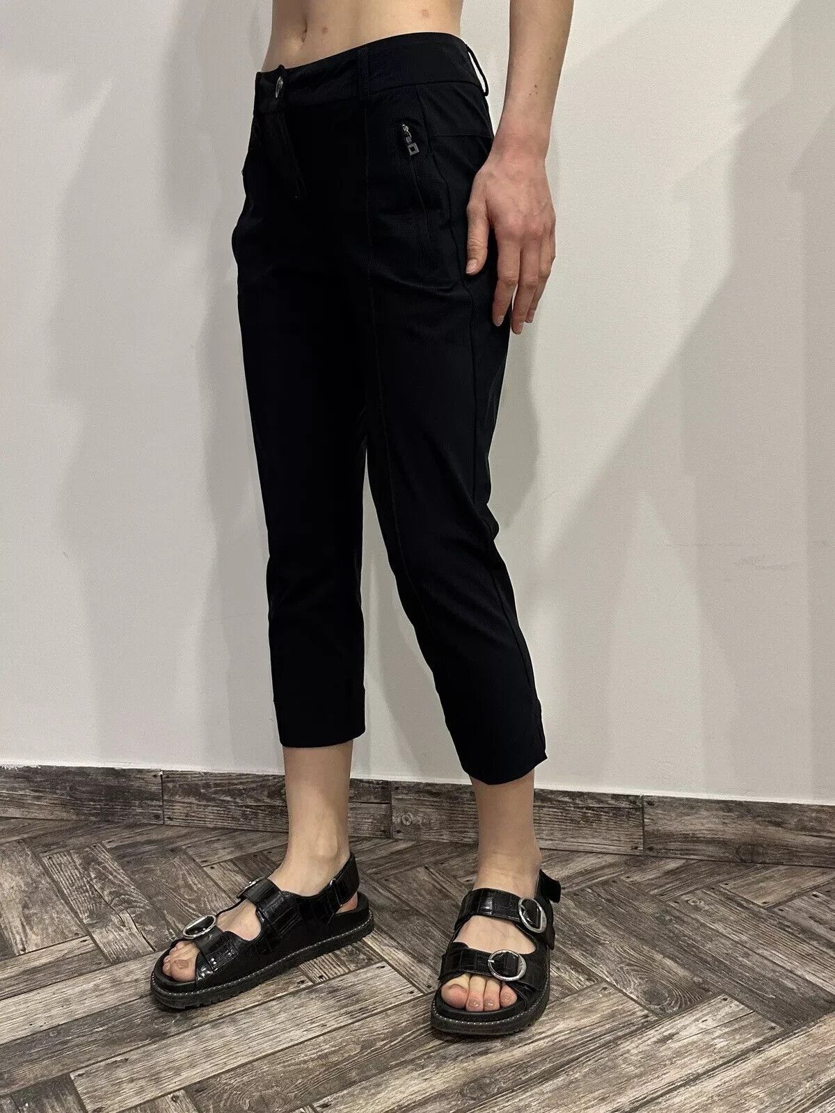 Marithe + Francois Girbaud Marithe Francois Girbaud Womens Cropped Capri Pants y2k Size 27" / US 4 / IT 40 - 3 Thumbnail