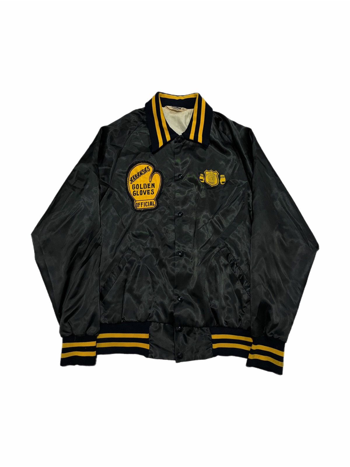 Vintage Vintage Don Alleson Arkansas Golden Gloves Boxing Jacket Size US XL / EU 56 / 4 - 1 Thumbnail