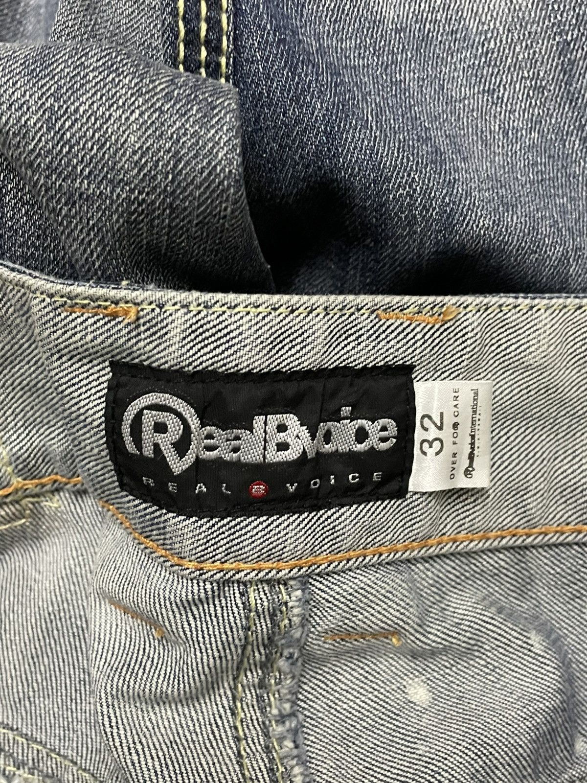 Japanese Brand Vintage Japan Streetwear RealBvoice Patchwork Baggy Denim Size US 32 / EU 48 - 19 Thumbnail