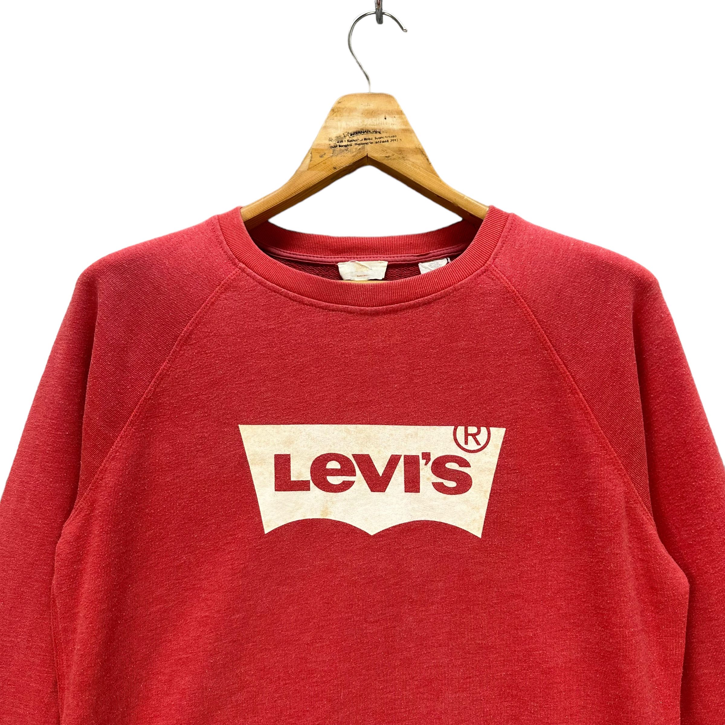 Levi's Vintage Levis Big Logo Crewneck Sweatshirts #8490-011 Size M / US 6-8 / IT 42-44 - 2 Thumbnail