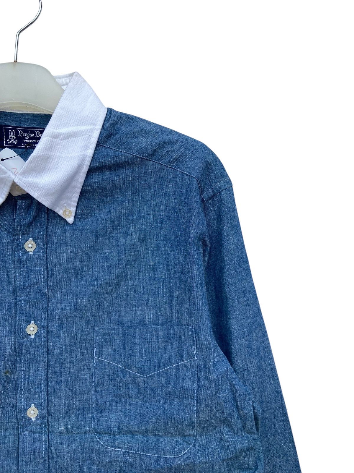 Psycho Bunny Psycho Bunny By Robert Godley Chambray Style Size US M / EU 48-50 / 2 - 4 Thumbnail
