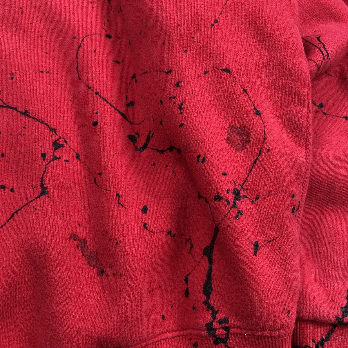 If Six Was Nine × Japanese Brand × Le Grande Bleu (L.G.B.) 2000s Destroy Distressed Painted Lgb Punk Style Sweatshirt Size US S / EU 44-46 / 1 - 14 Thumbnail