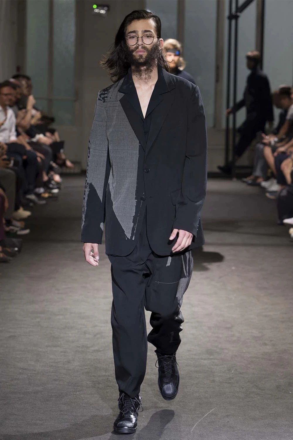 Yohji Yamamoto Yohji Yamamoto 17SS Twin Discharge Set Size 2 Kitano Takeo Size US M / EU 48-50 / 2 - 2 Thumbnail