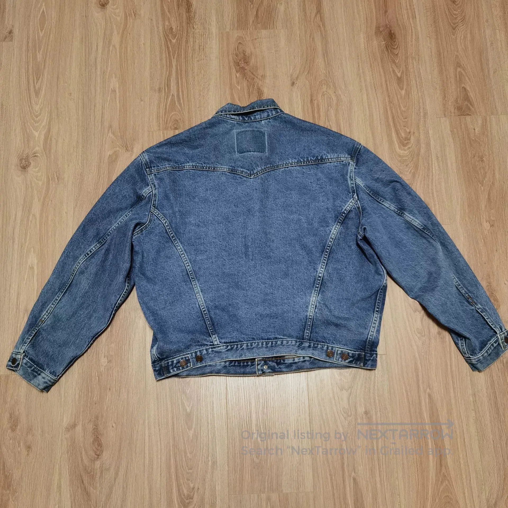 Vintage Vintage Levi's 90s Denim Jacket. Size US L / EU 52-54 / 3 - 2 Thumbnail