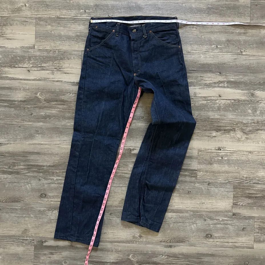 JCPenney Vintage 70s Tuff Nut Dark Wash Denim Jeans Size 32X31 Size US 32 / EU 48 - 10 Thumbnail