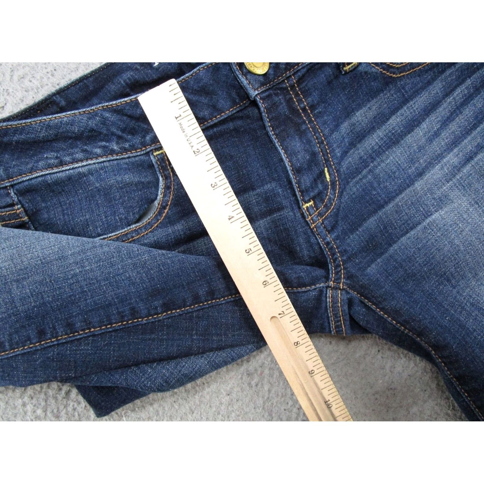 American Eagle Outfitters American Eagle Outfitters Jegging Jeans Skinny Womens Size 4 Blue Denim Stretch 5-Pocket Closure Zip Button Casual Pants Size 27" / US 4 / IT 40 - 5 Thumbnail