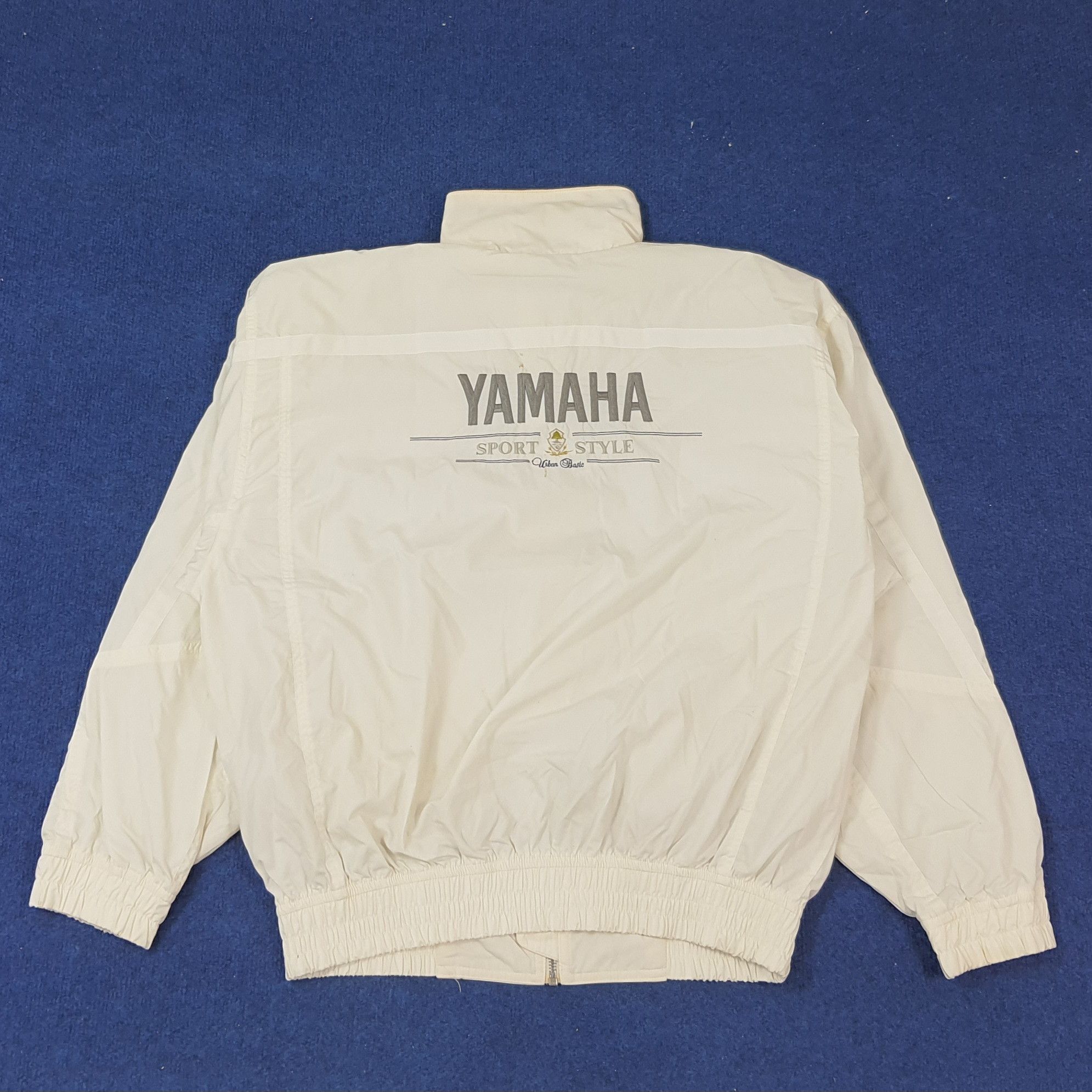 Japanese Brand × Vintage × Yamaha Vintage YAMAHA Sport Style Urban Basic Biker Jacket Size US XL / EU 56 / 4 - 1 Thumbnail