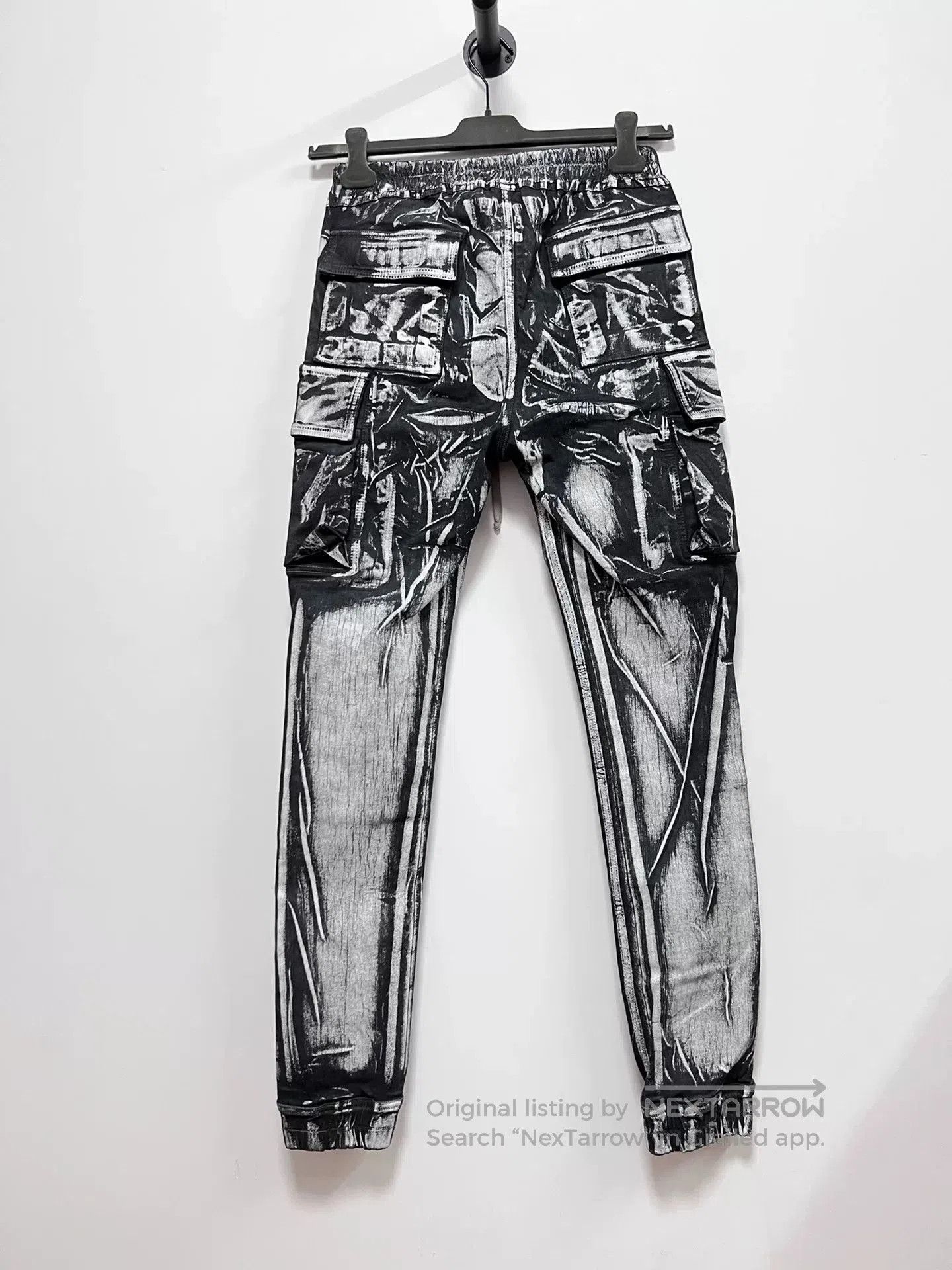 Rick Owens Rick Owens Black Denim Cargo Pants. Size US 36 / EU 52 - 3 Thumbnail