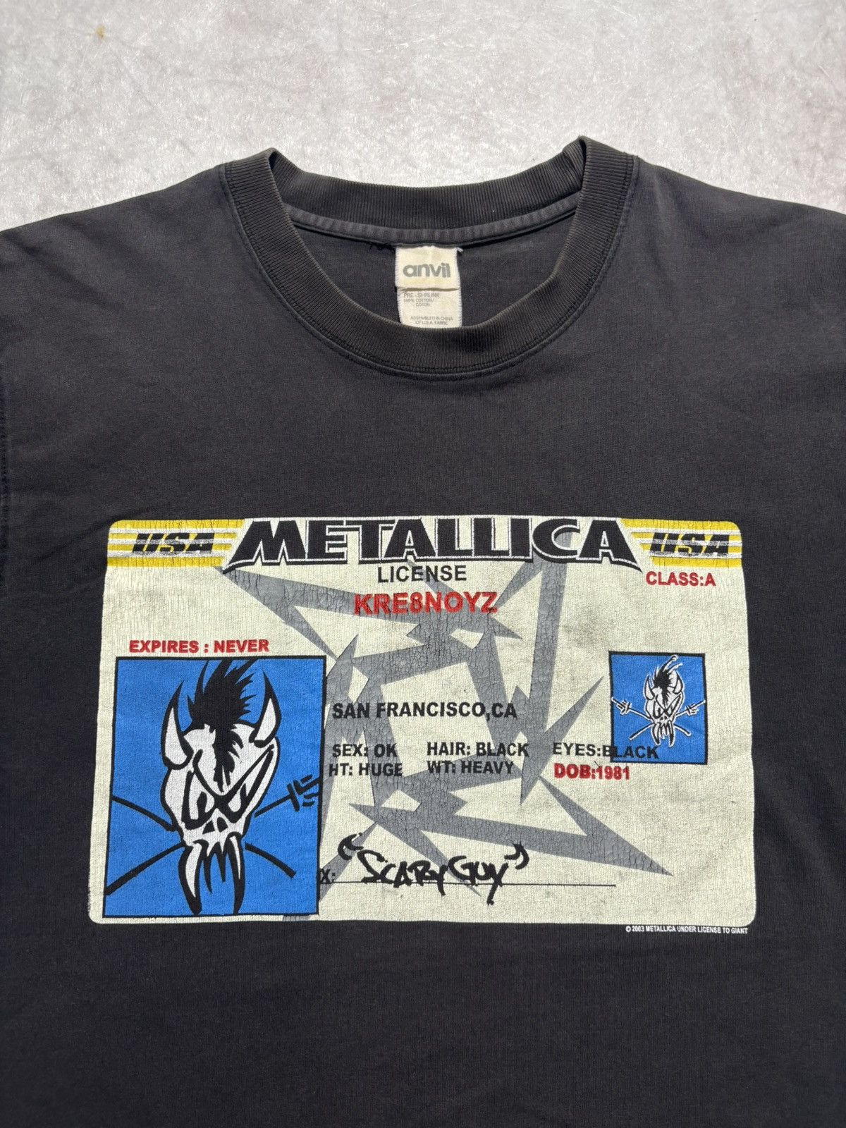 Metallica Vintage 2003 Metallica Tshirt Size US M / EU 48-50 / 2 - 3 Thumbnail