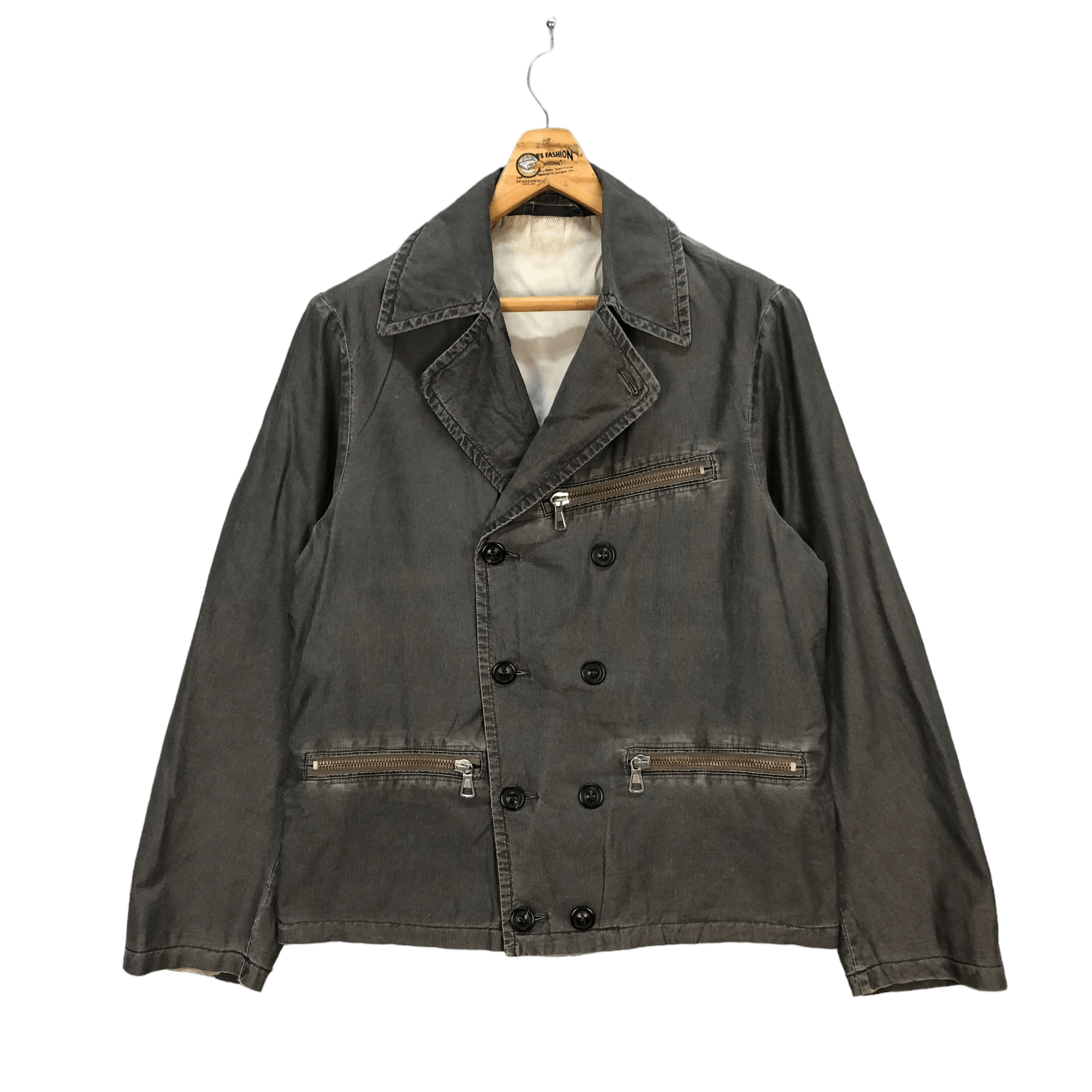 Maison Margiela VINTAGE MAISON MAGIELA NO 10 DOUBLE BREAST JACKET #5760-205 Size US M / EU 48-50 / 2 - 1 Thumbnail