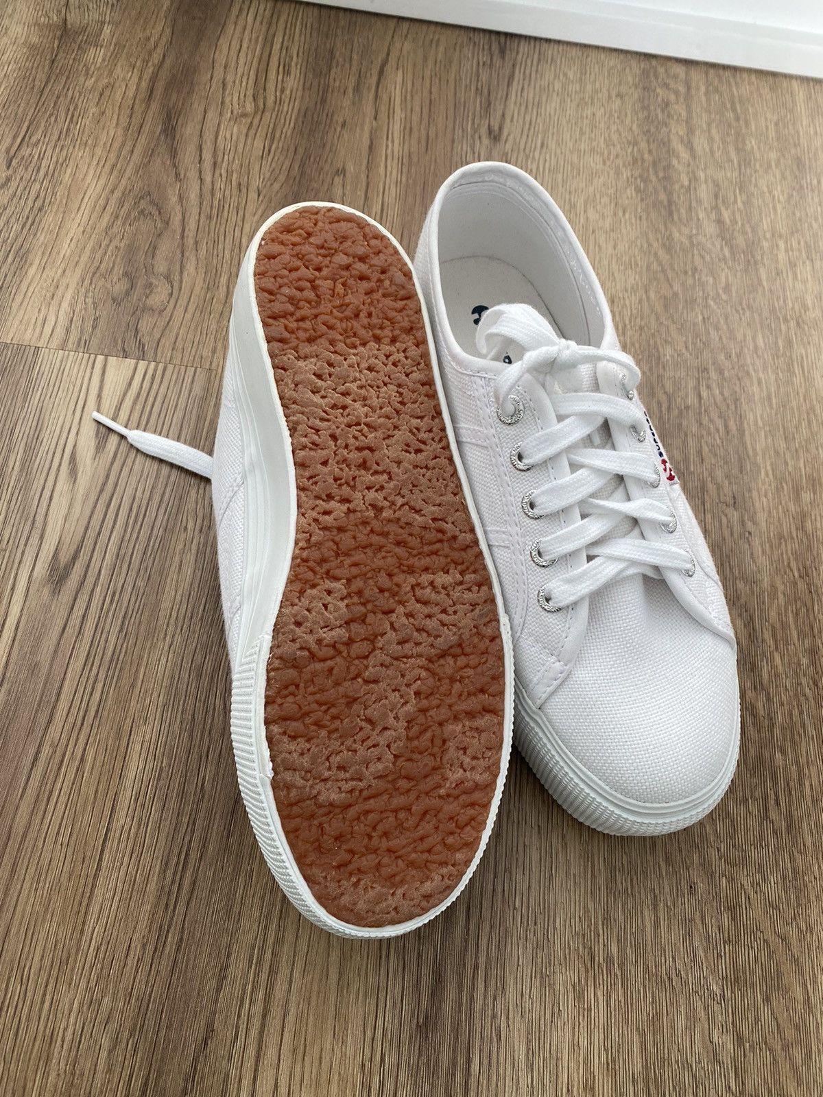 Superga Superga 2750 core Platform Sneakers unisex White - Size 7 Size US 7.5 / IT 37.5 - 11 Thumbnail