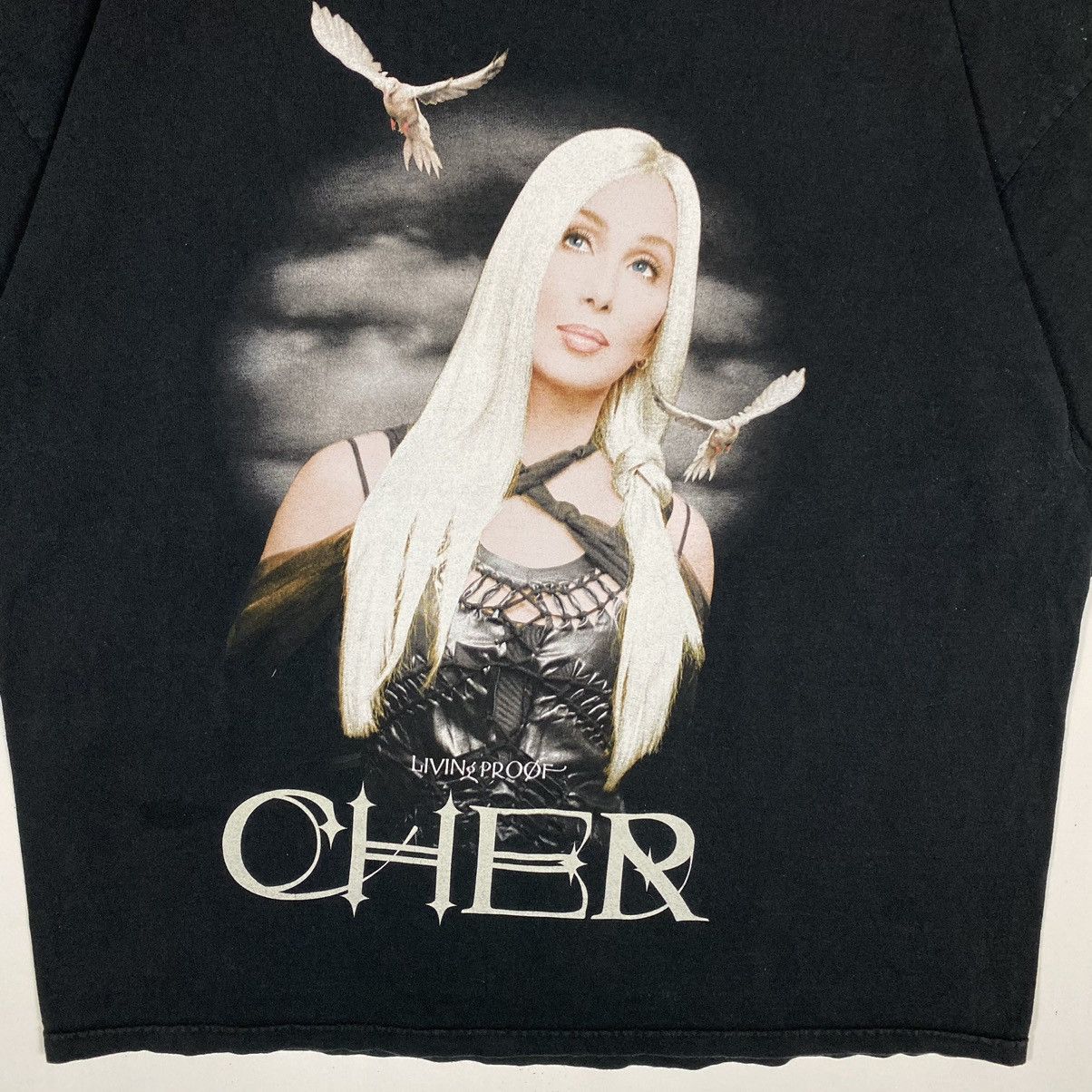 Band Tees × Vintage VINTAGE CHER THE FAREWELL TOUR 2004 TEE Size US XXL / EU 58 / 5 - 3 Thumbnail