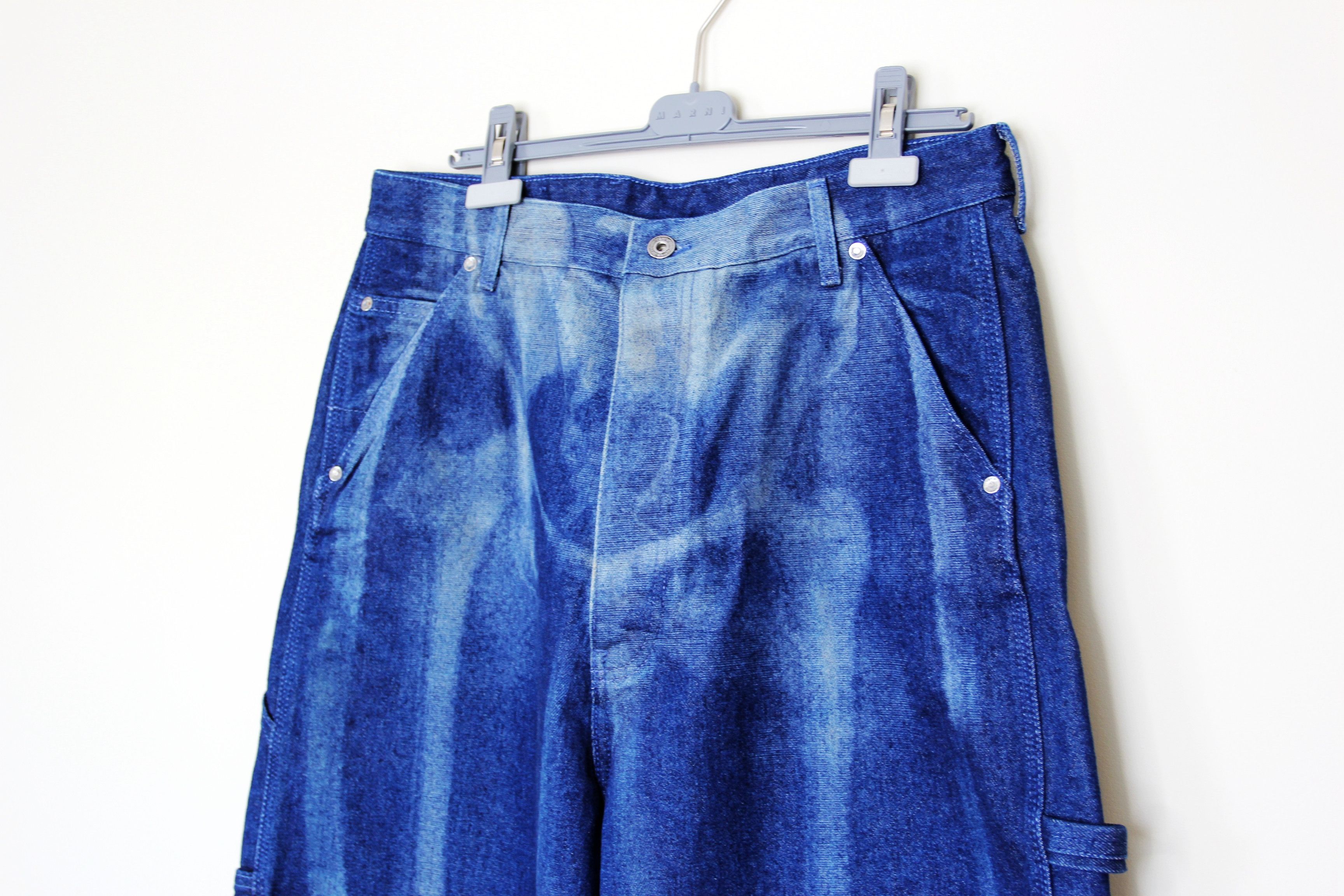 Off-White BNWT AW23 OFF-WHITE BODY SCAN DENIM JEANS 34 Size US 34 / EU 50 - 4 Thumbnail
