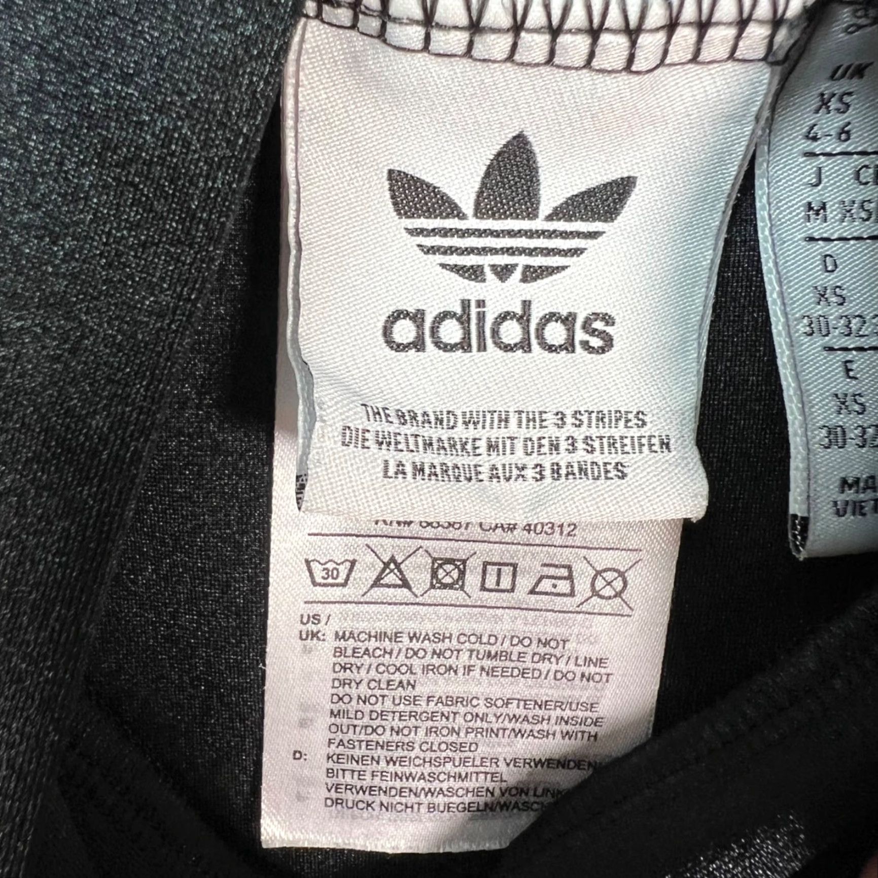 Adidas Adidas Womens Size XS Black Sleeveless Mock Neck Bodysuit Stretch Size XS / US 0-2 / IT 36-38 - 3 Thumbnail