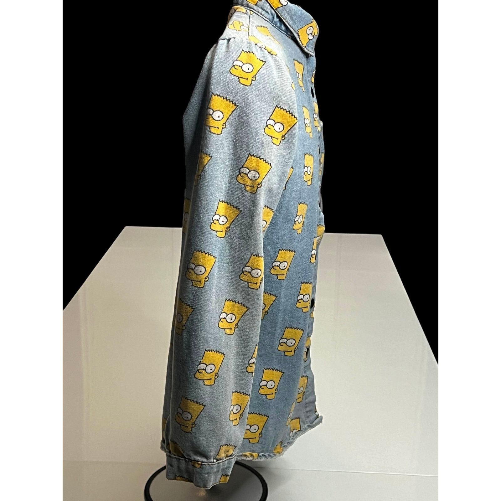 The Simpsons Vintage 90s Bart Simpson Denim Jacket - All Woman’s Jacket Size M / US 6-8 / IT 42-44 - 8 Thumbnail