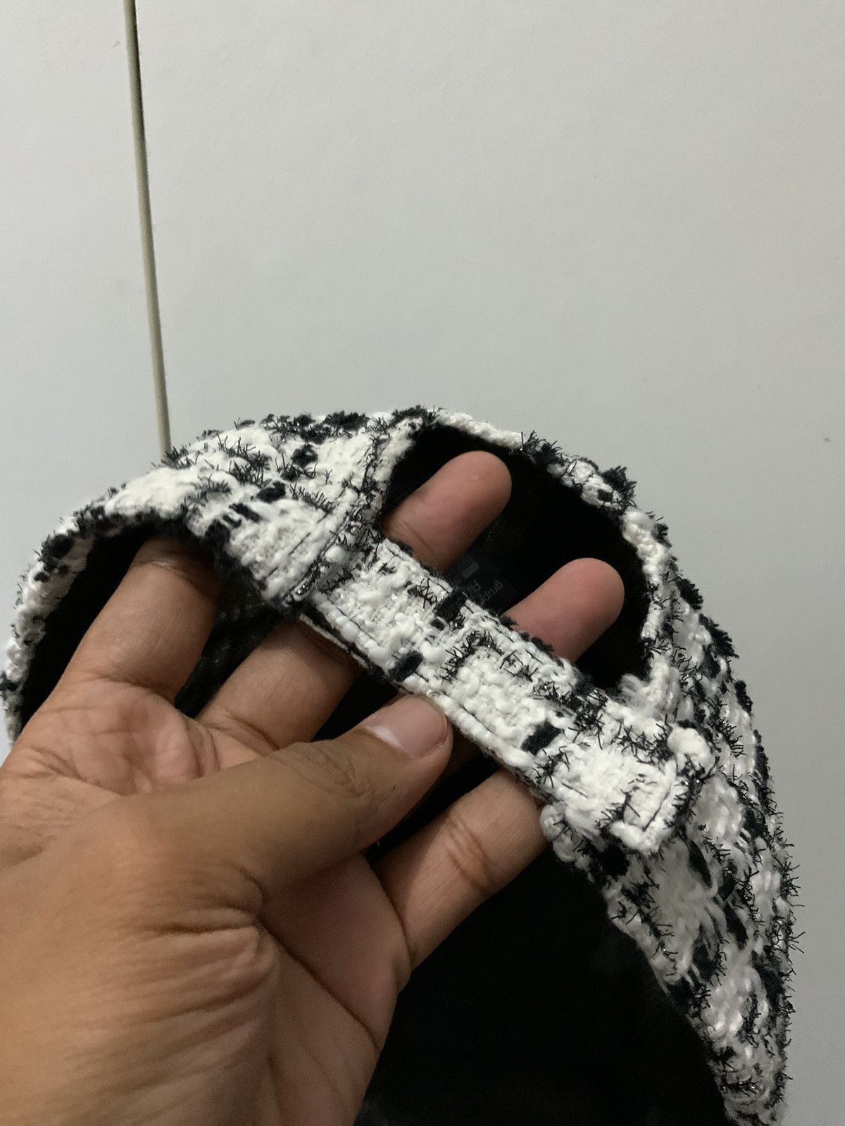 Zara Zara Accessories Boro Sashiko Stitch Hat Size ONE SIZE - 10 Thumbnail