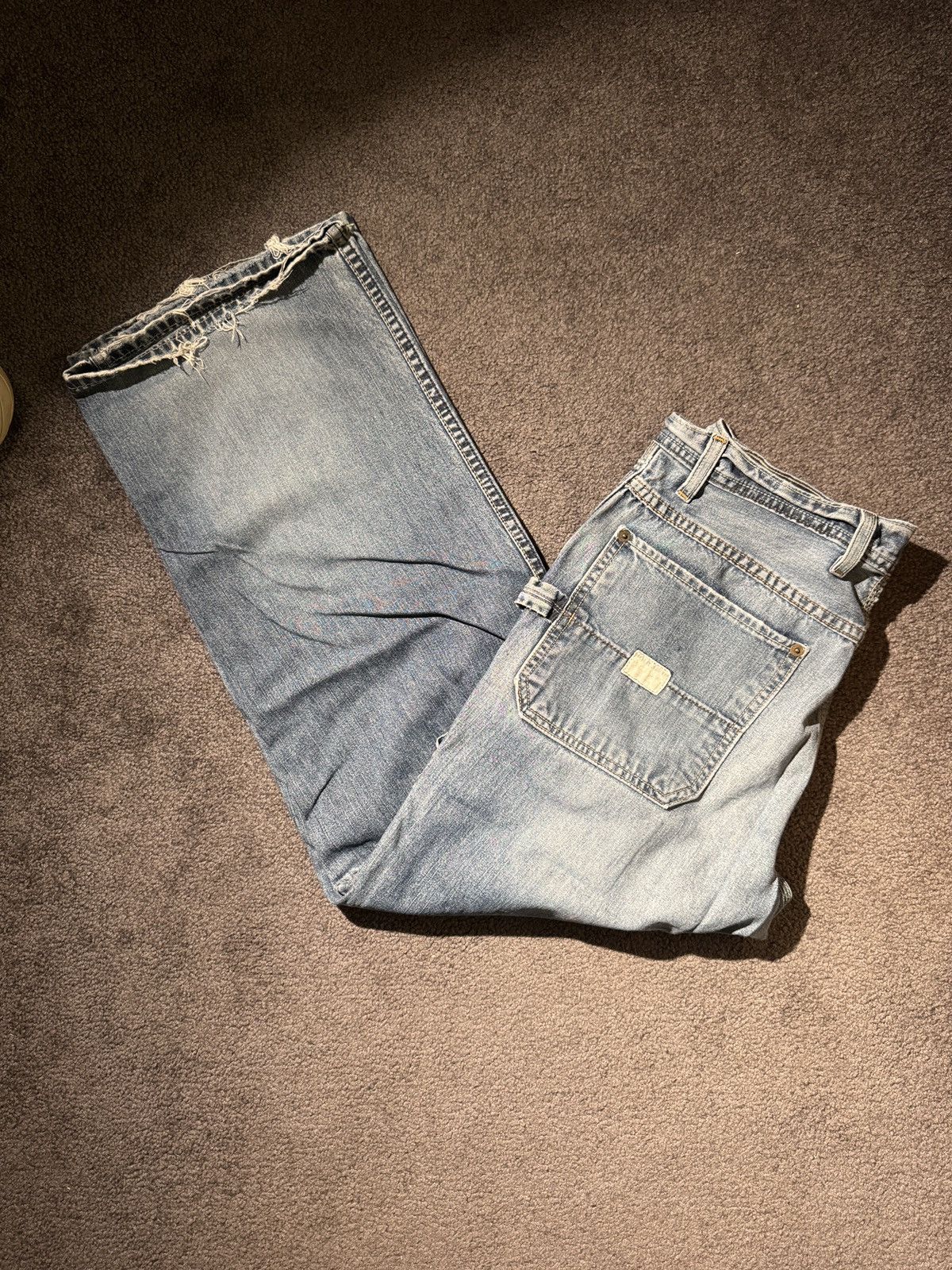 Old Navy Vintage Worn Painter’s Carpenter Jean Size US 33 - 1 Thumbnail