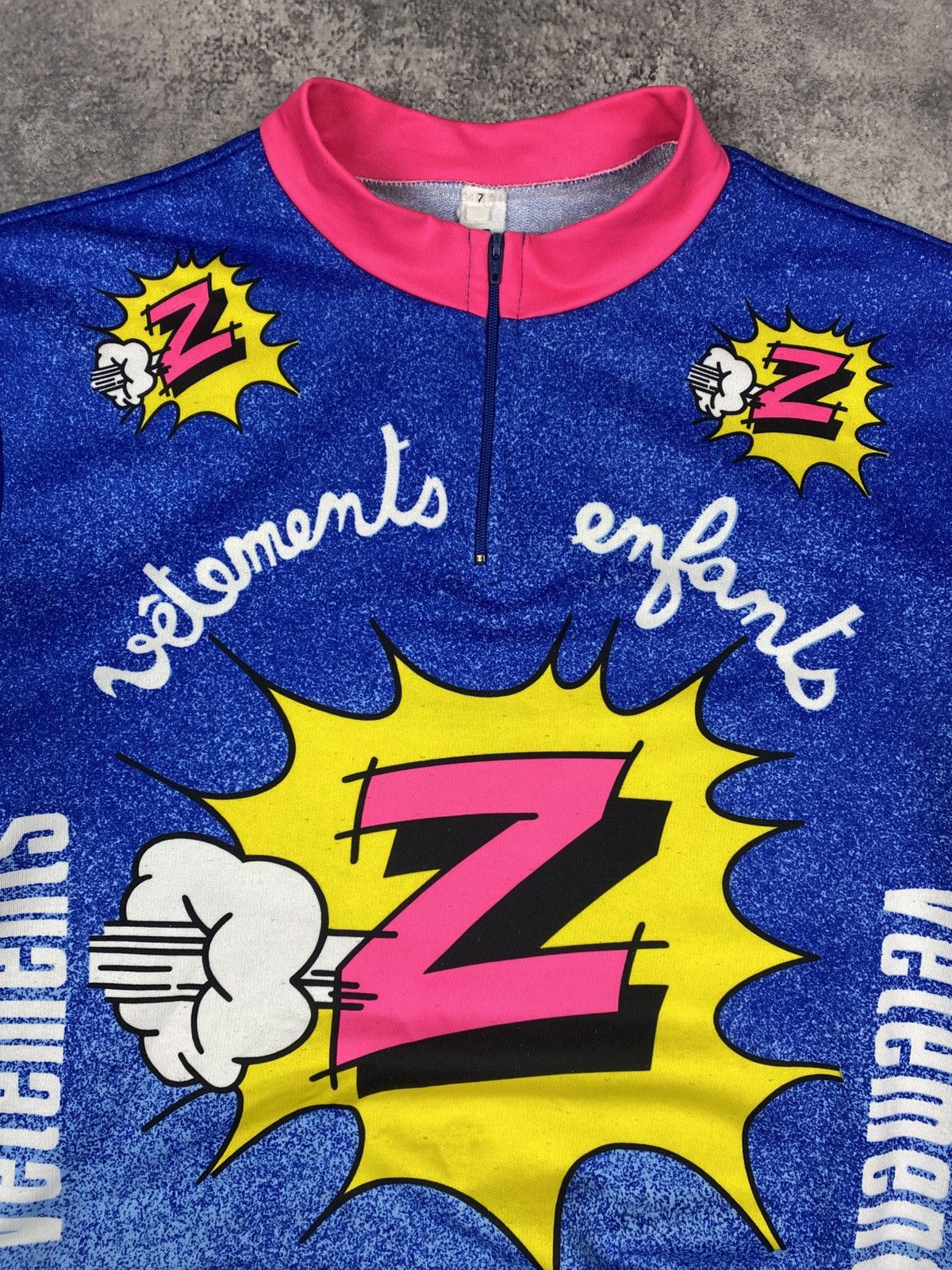 Other Vintage Team Z Tommaso Cycling Jersey Tour de France Era 90s Size US L / EU 52-54 / 3 - 7 Thumbnail