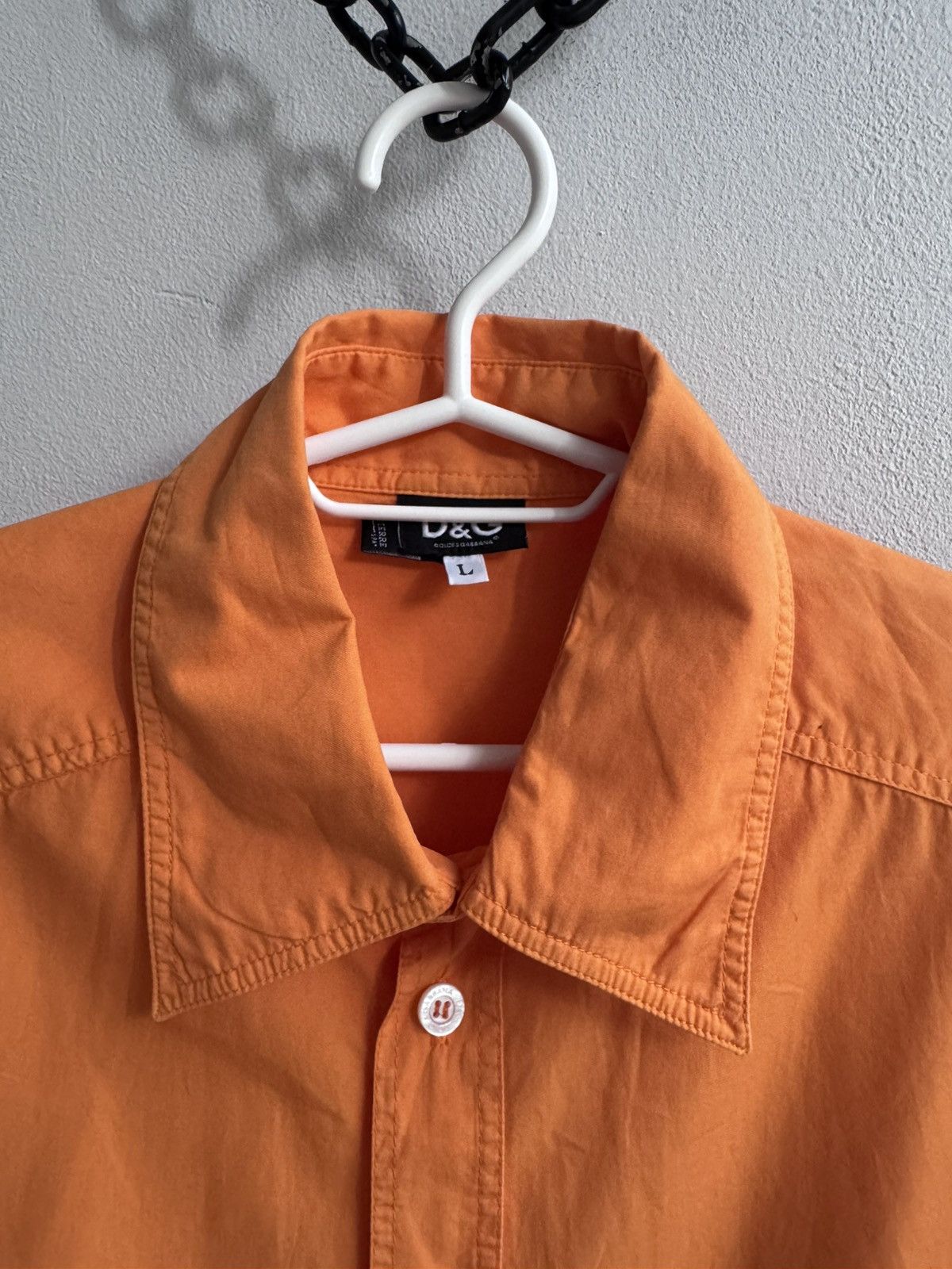 Dolce & Gabbana Dolce Gabbana D&G vintage 90s 00s short sleeve shirt Sz L Size US L / EU 52-54 / 3 - 4 Thumbnail