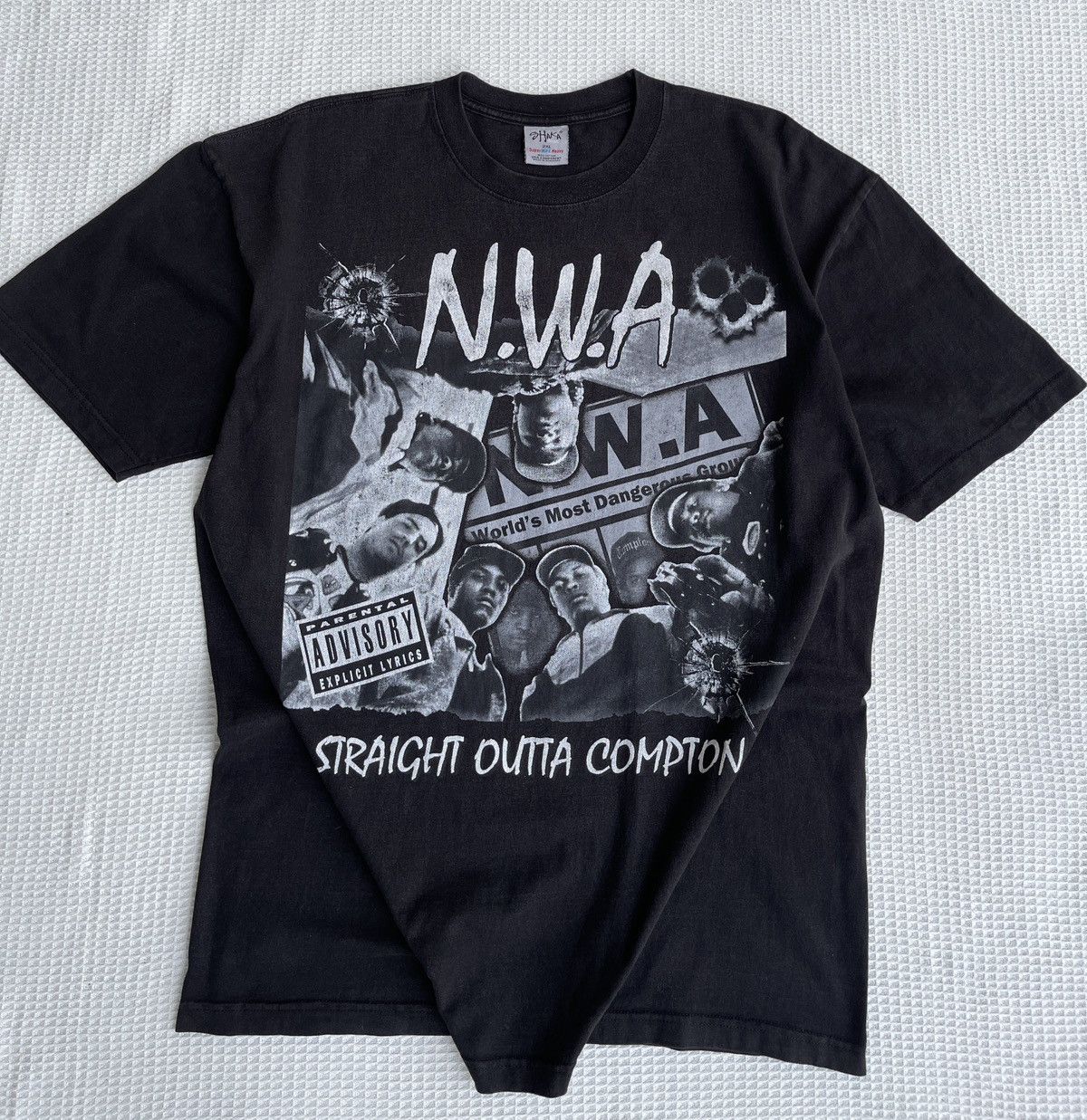 Rap Tees Vintage’90s🔥N.W.A🔥World’s Most Dangerous Group Tshirt Size US XXL / EU 58 / 5 - 3 Thumbnail